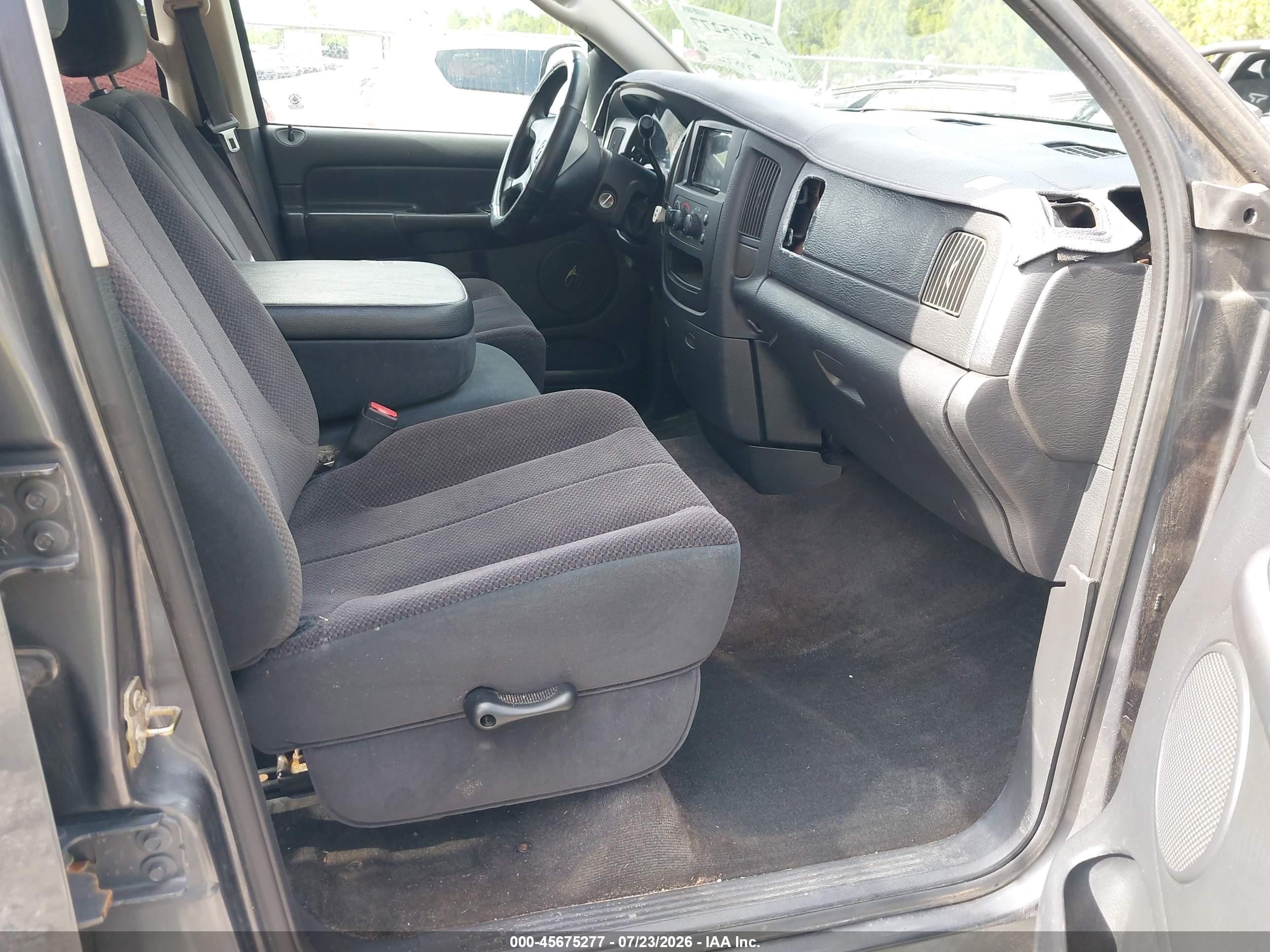 2003 Dodge Ram 1500 Slt/laramie/st Gray vin: 1D7HA18N33S214047
