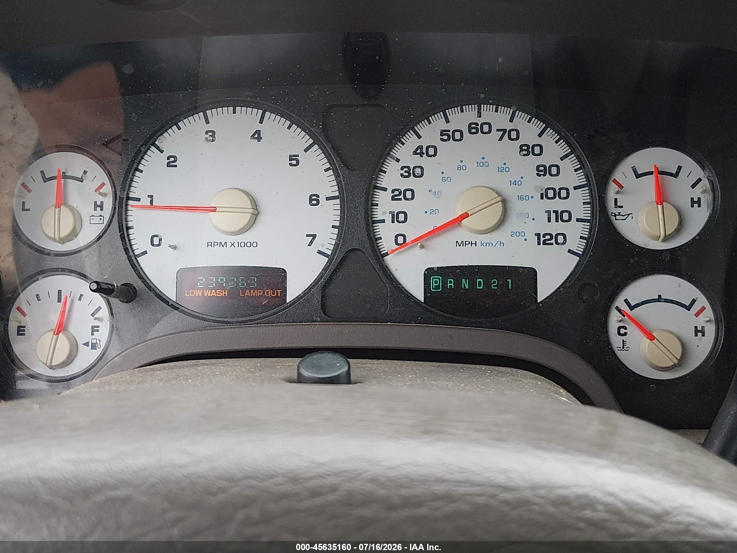 2003 Dodge Ram 1500 Slt/laramie/st White vin: 1D7HA18N33S260641
