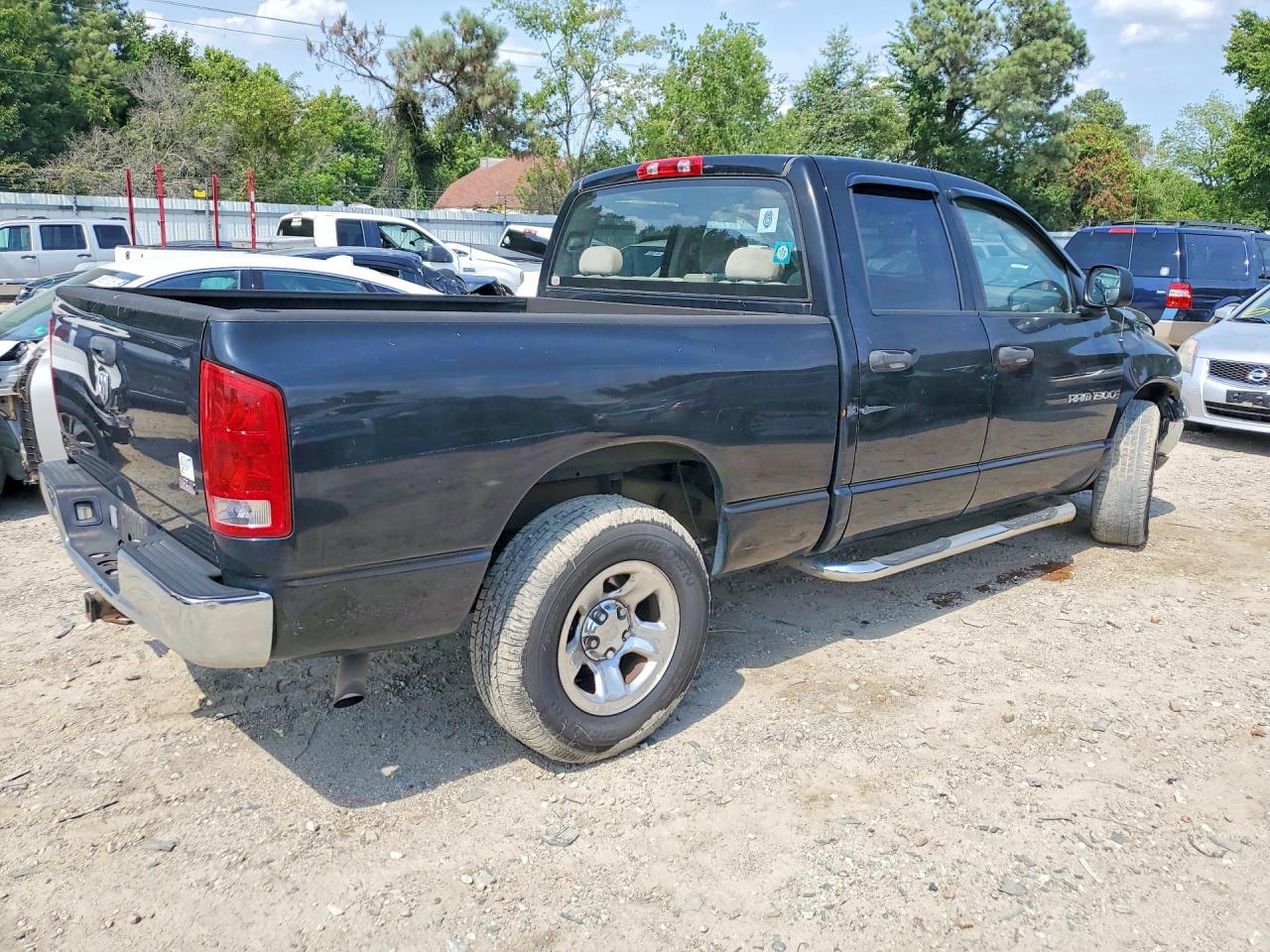 2005 Dodge Ram 1500 St Black vin: 1D7HA18N35J614280