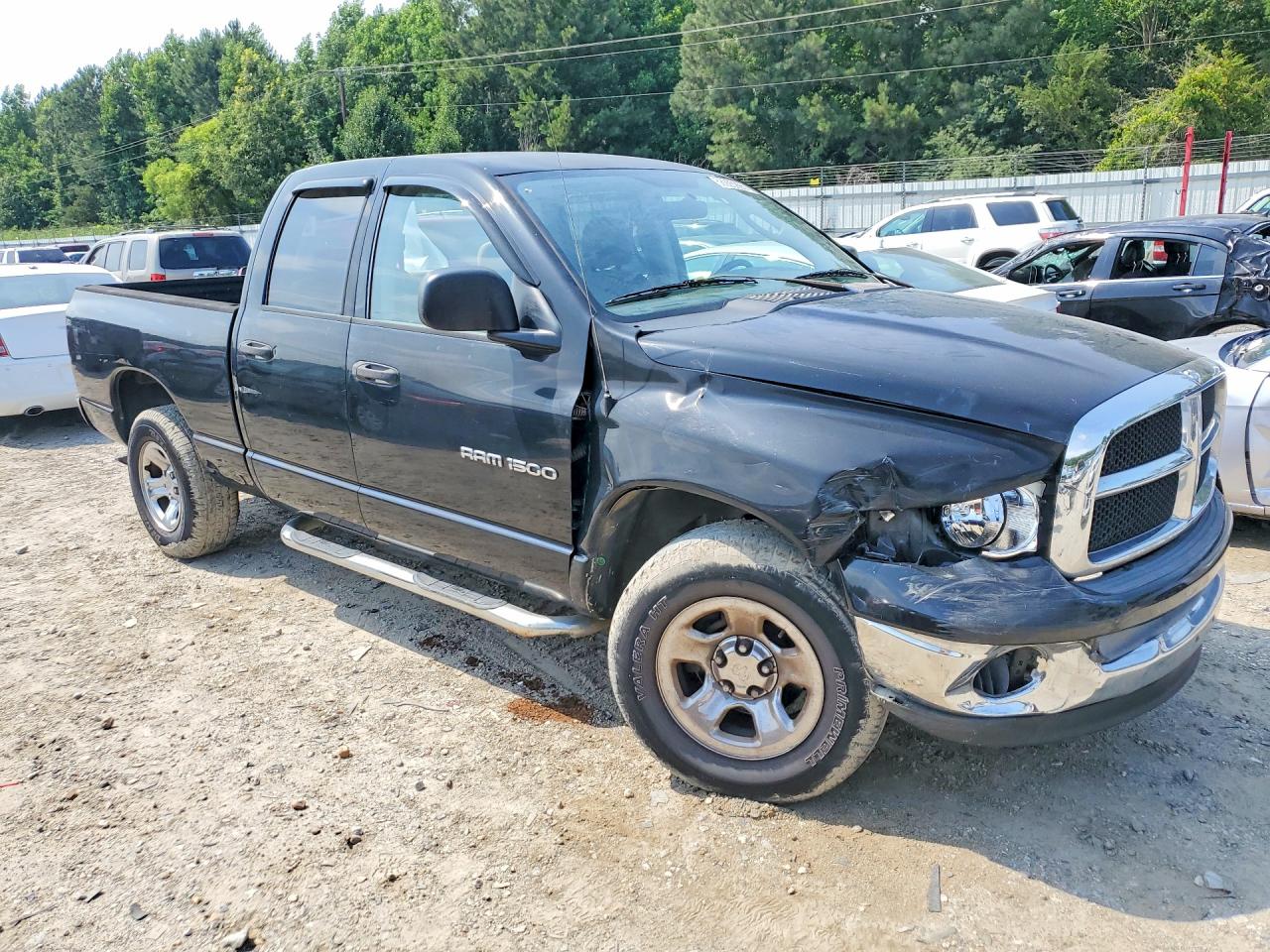2005 Dodge Ram 1500 St Black vin: 1D7HA18N35J614280