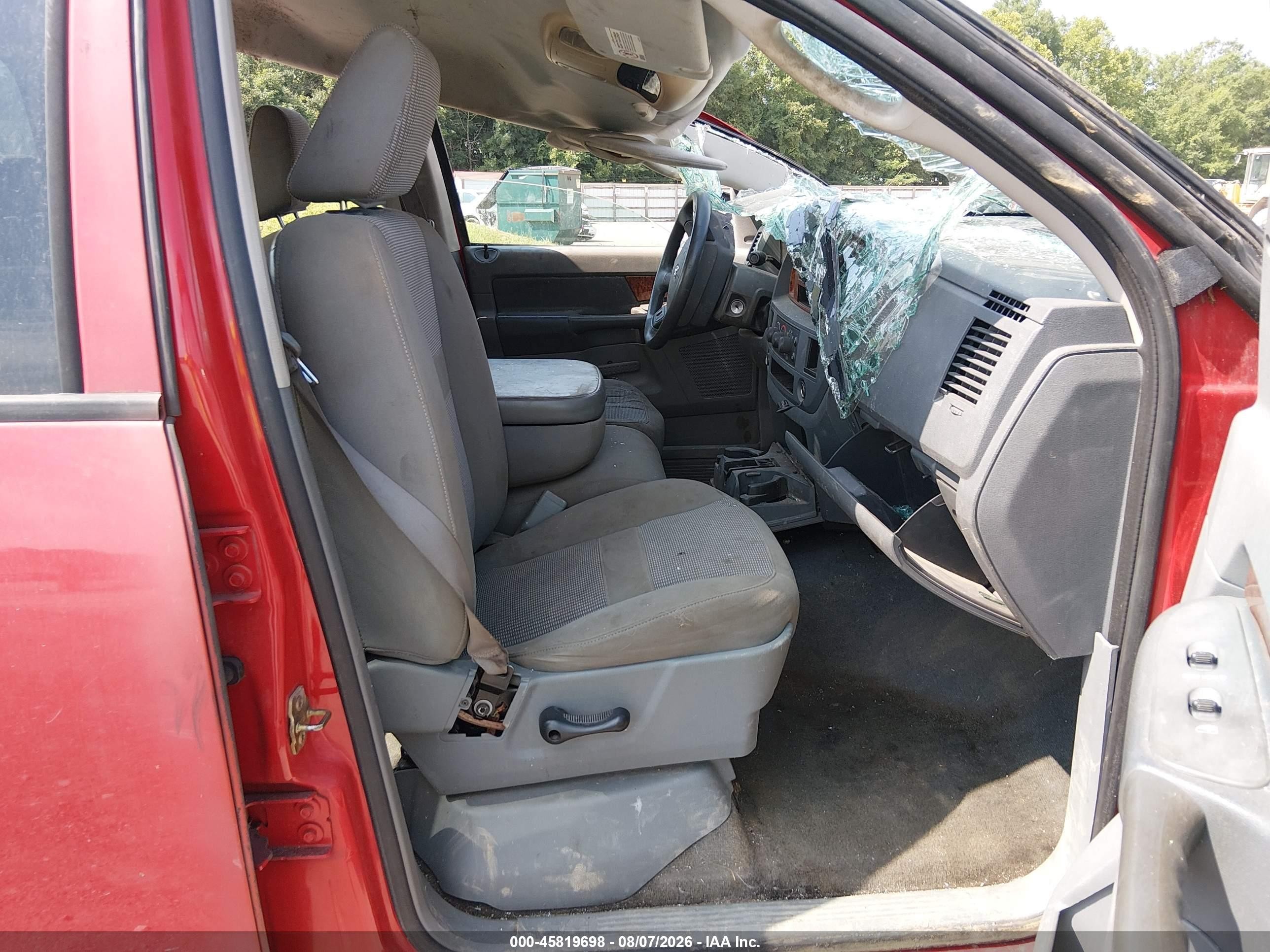 2006 Dodge Ram 1500 Slt Red vin: 1D7HA18N36S515101
