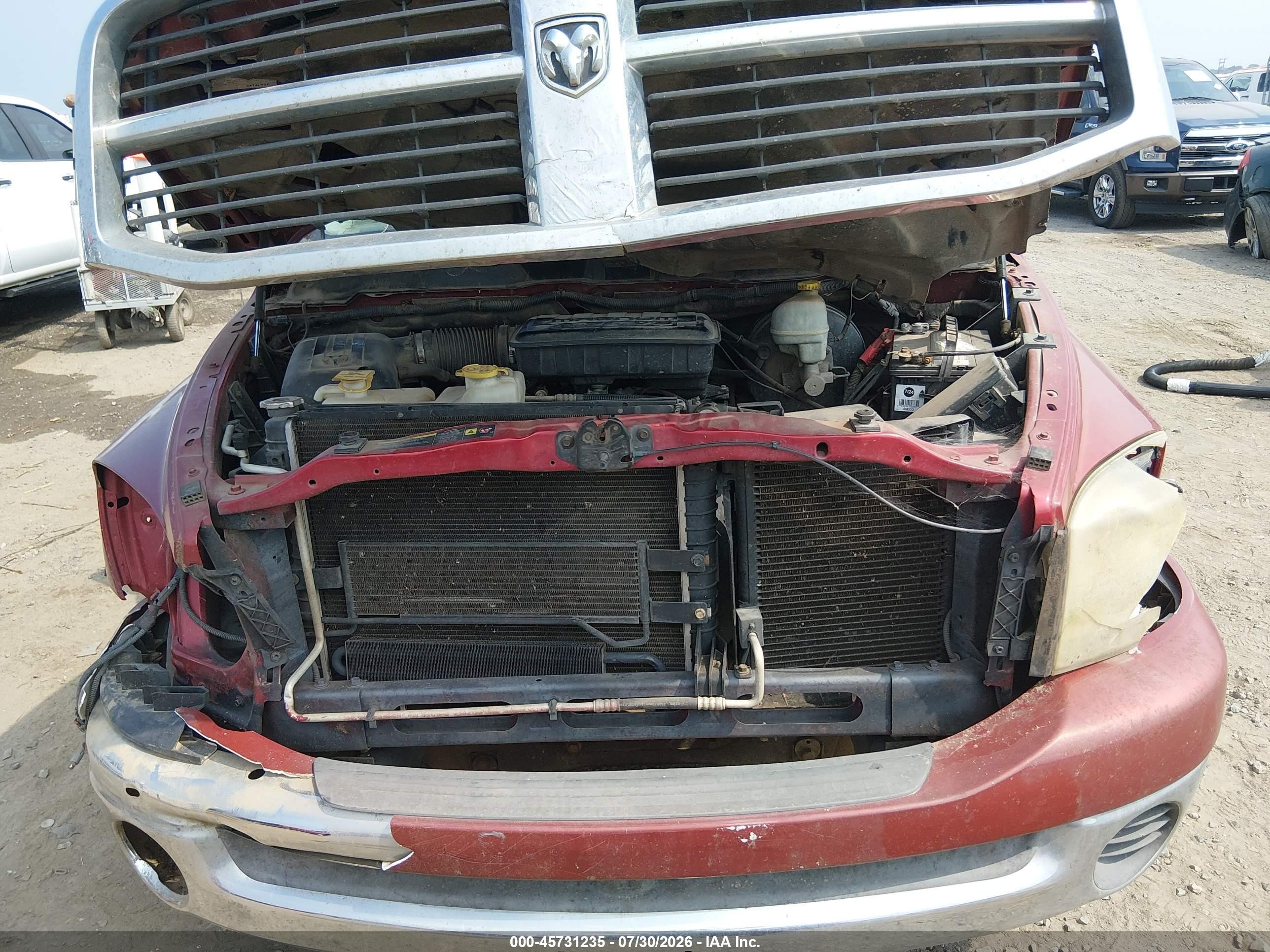 2006 Dodge Ram 1500 St Темно-бордовый vin: 1D7HA18N36S616946
