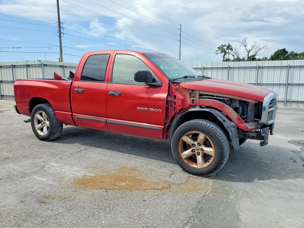 2006 Dodge Ram 1500 St Red vin: 1D7HA18N36S624786