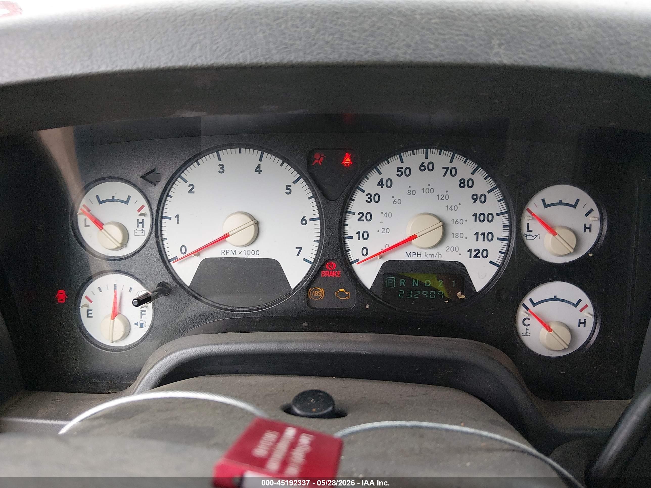 2006 Dodge Ram 1500 Slt White vin: 1D7HA18N36S649431
