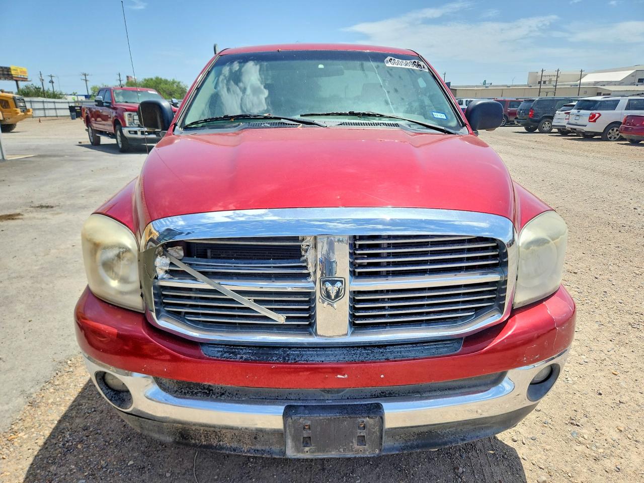 2008 Dodge Ram 1500 St Red vin: 1D7HA18N38J173545