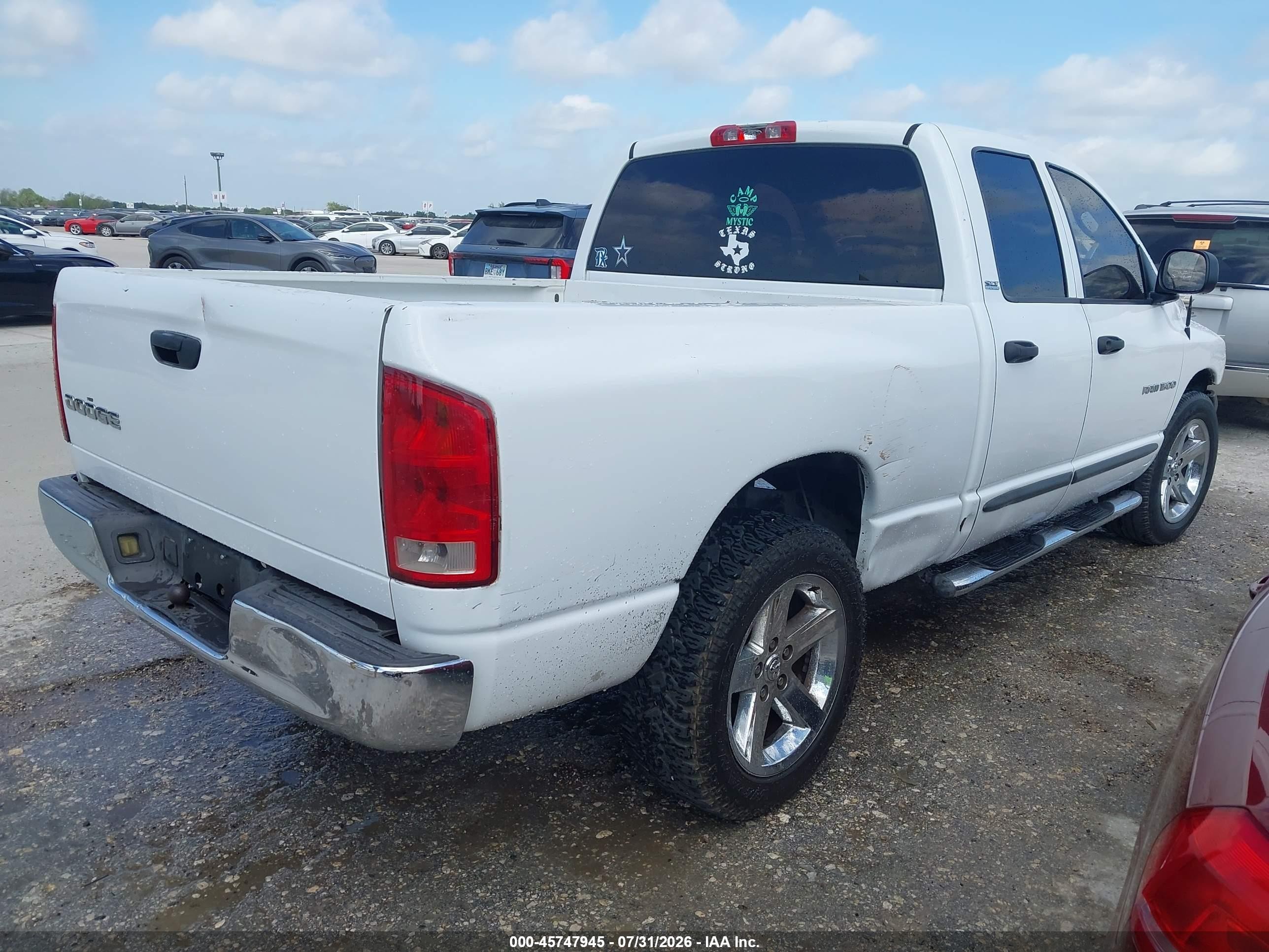 2002 Dodge Ram 1500 St White vin: 1D7HA18N42S648041
