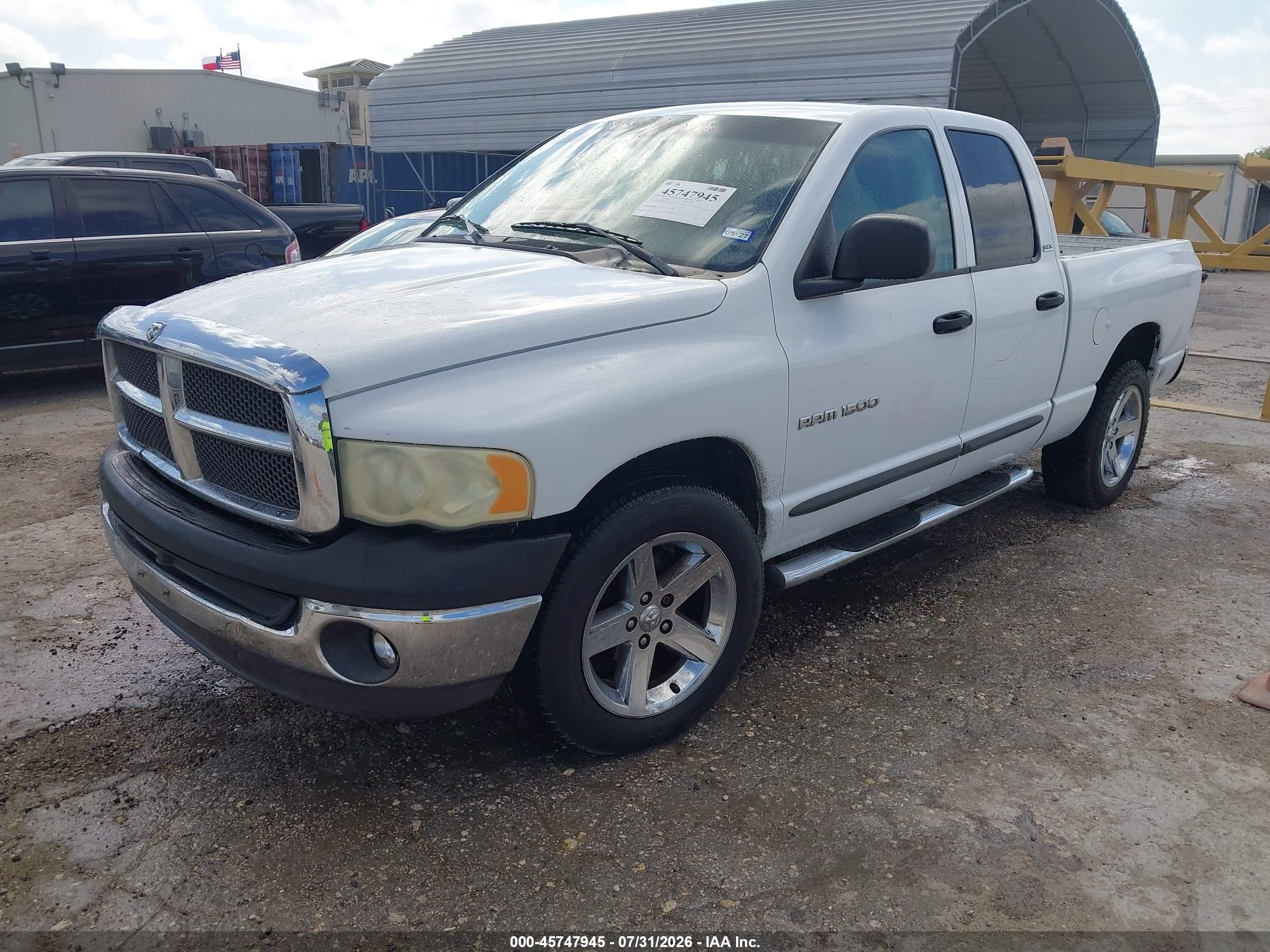 2002 Dodge Ram 1500 St White vin: 1D7HA18N42S648041