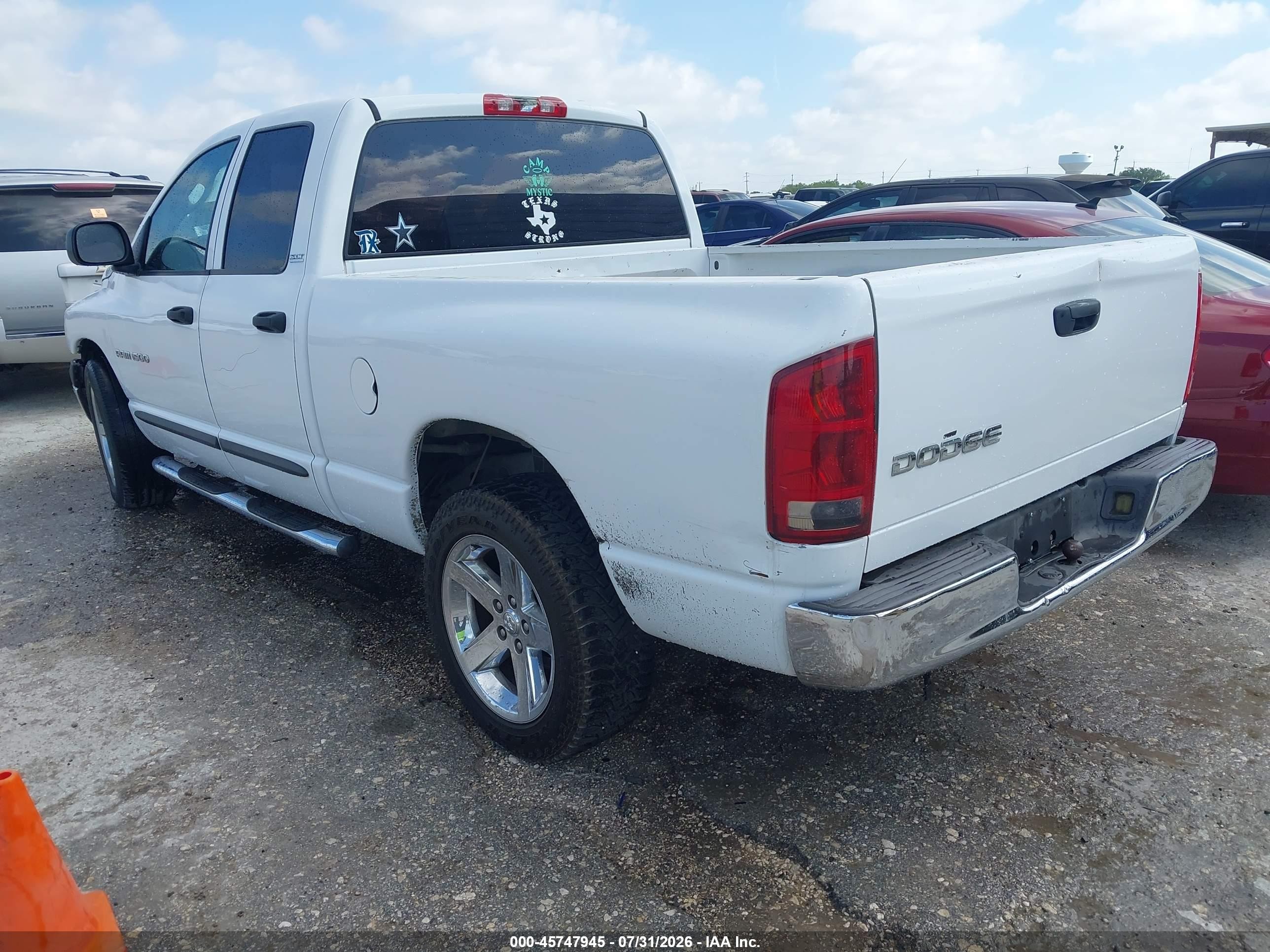 2002 Dodge Ram 1500 St White vin: 1D7HA18N42S648041