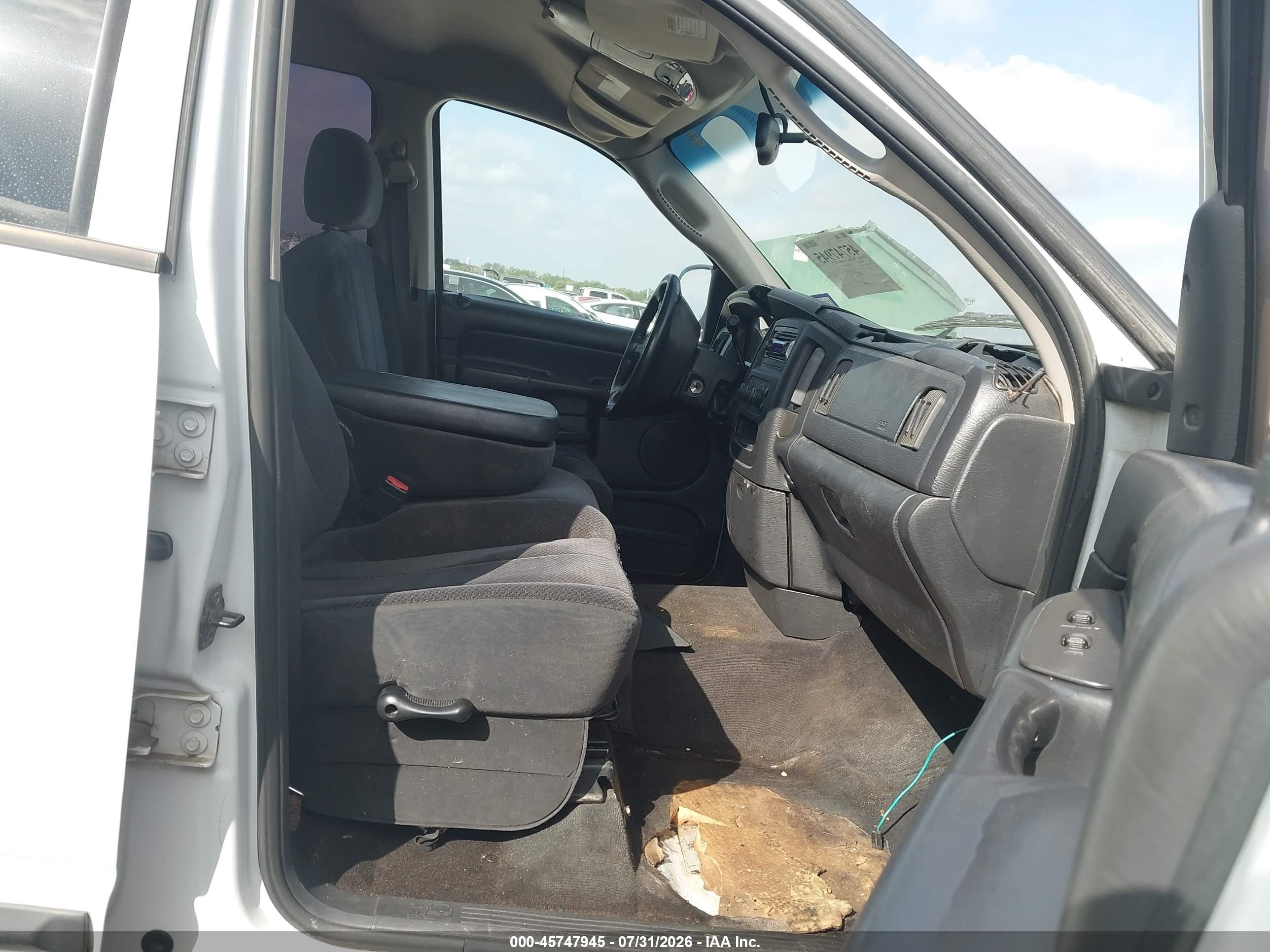 2002 Dodge Ram 1500 St White vin: 1D7HA18N42S648041