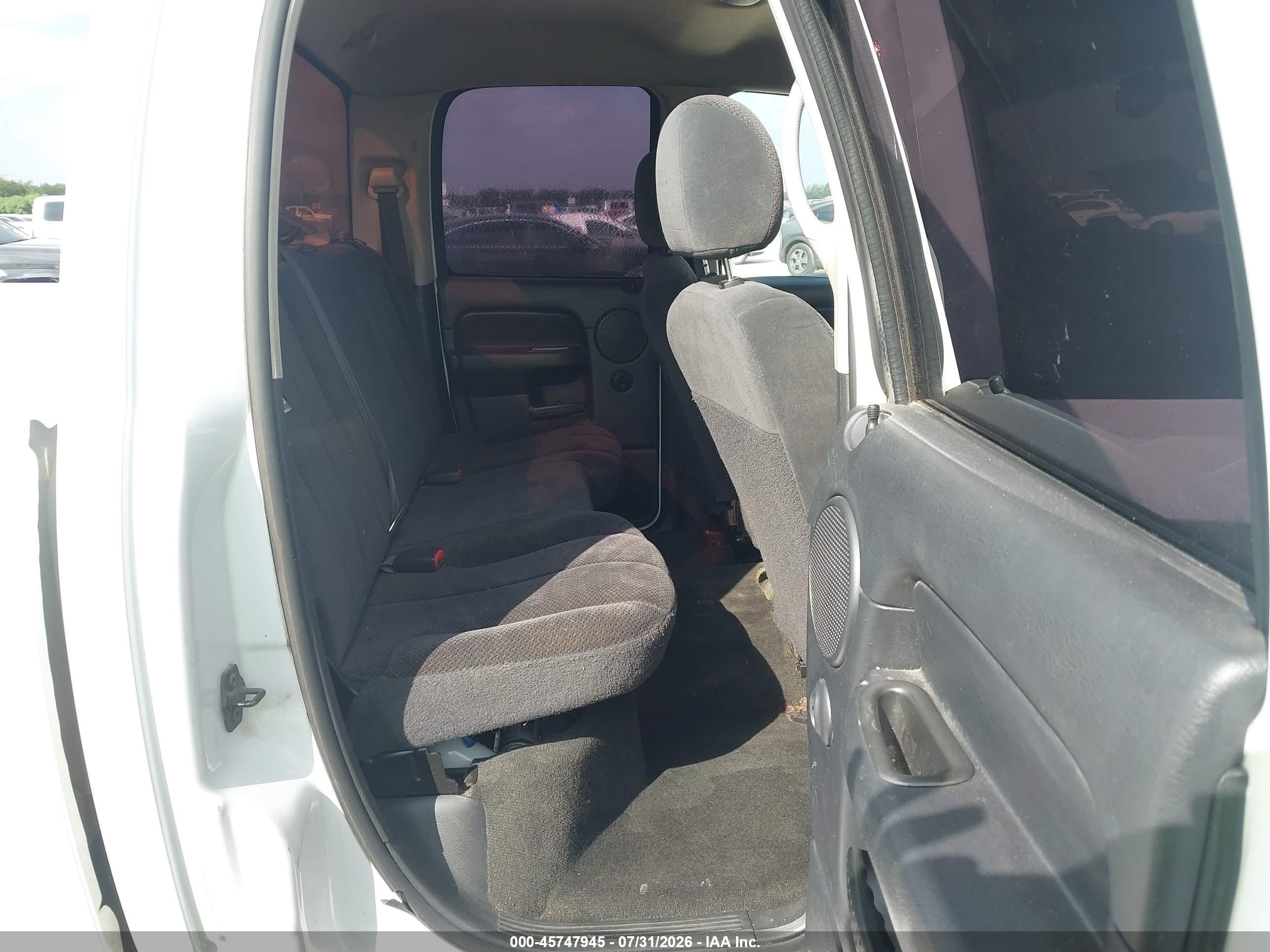 2002 Dodge Ram 1500 St White vin: 1D7HA18N42S648041