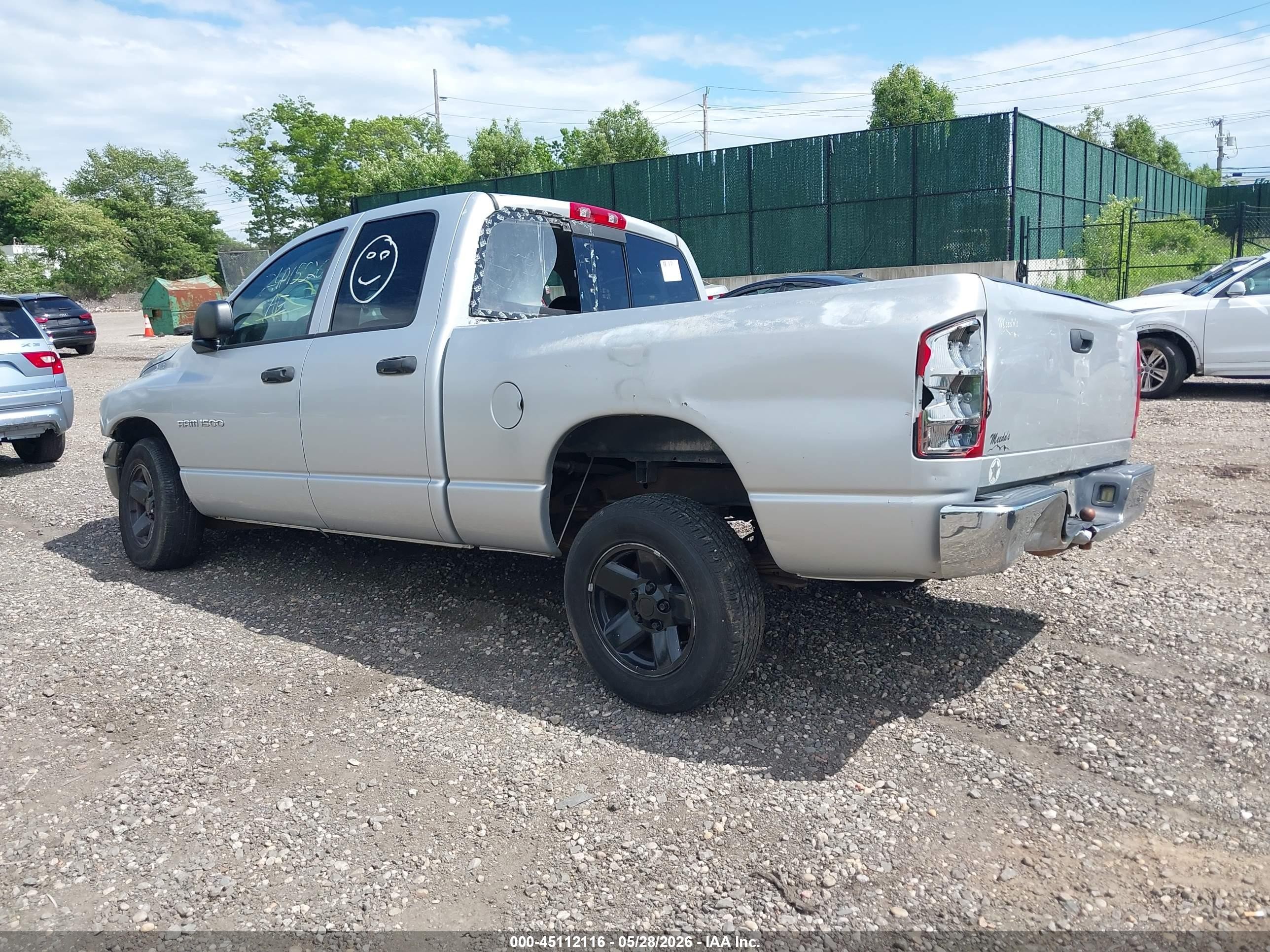 2003 Dodge Ram 1500 Slt/laramie/st Silver vin: 1D7HA18N43J560310