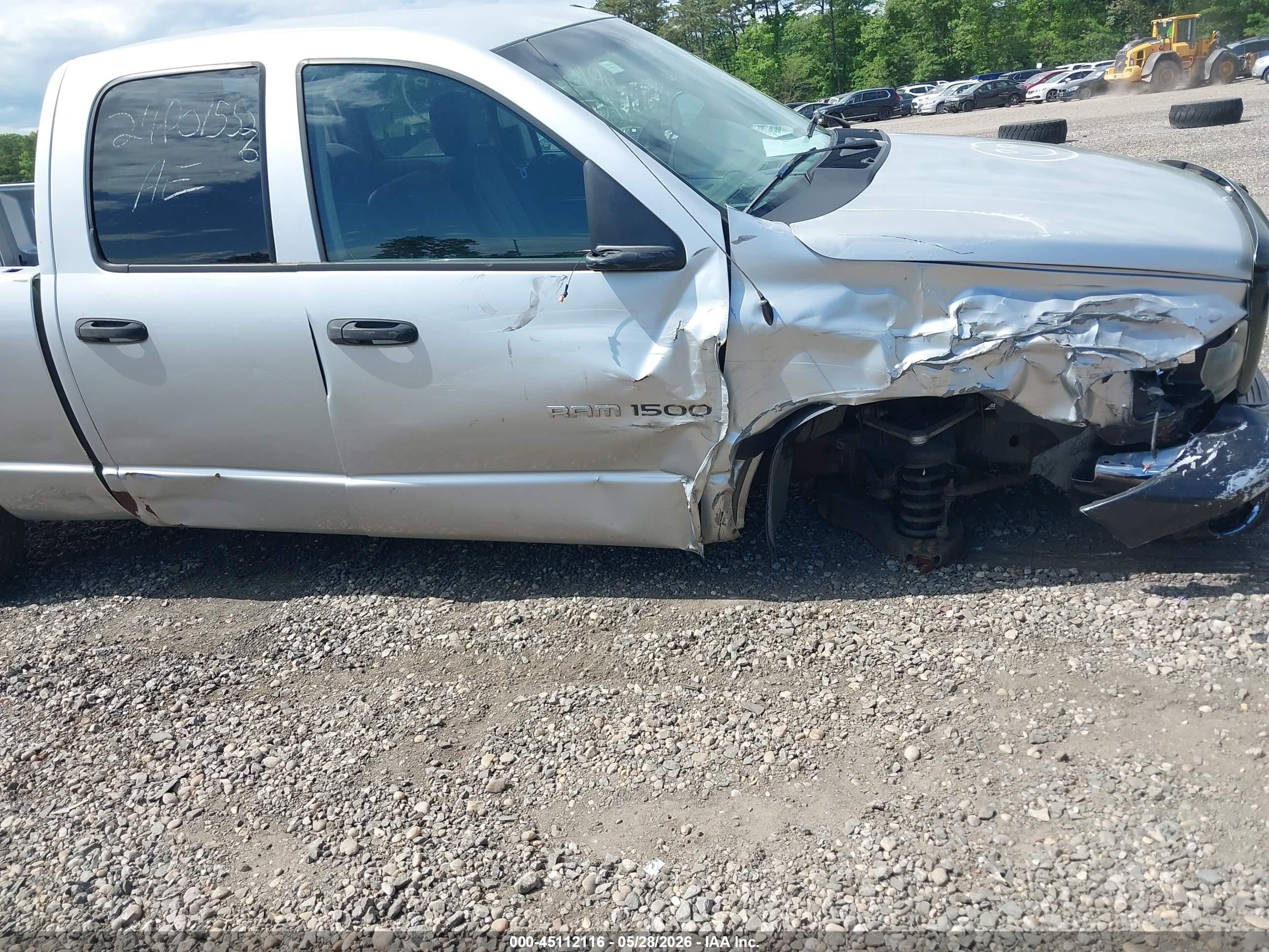 2003 Dodge Ram 1500 Slt/laramie/st Silver vin: 1D7HA18N43J560310