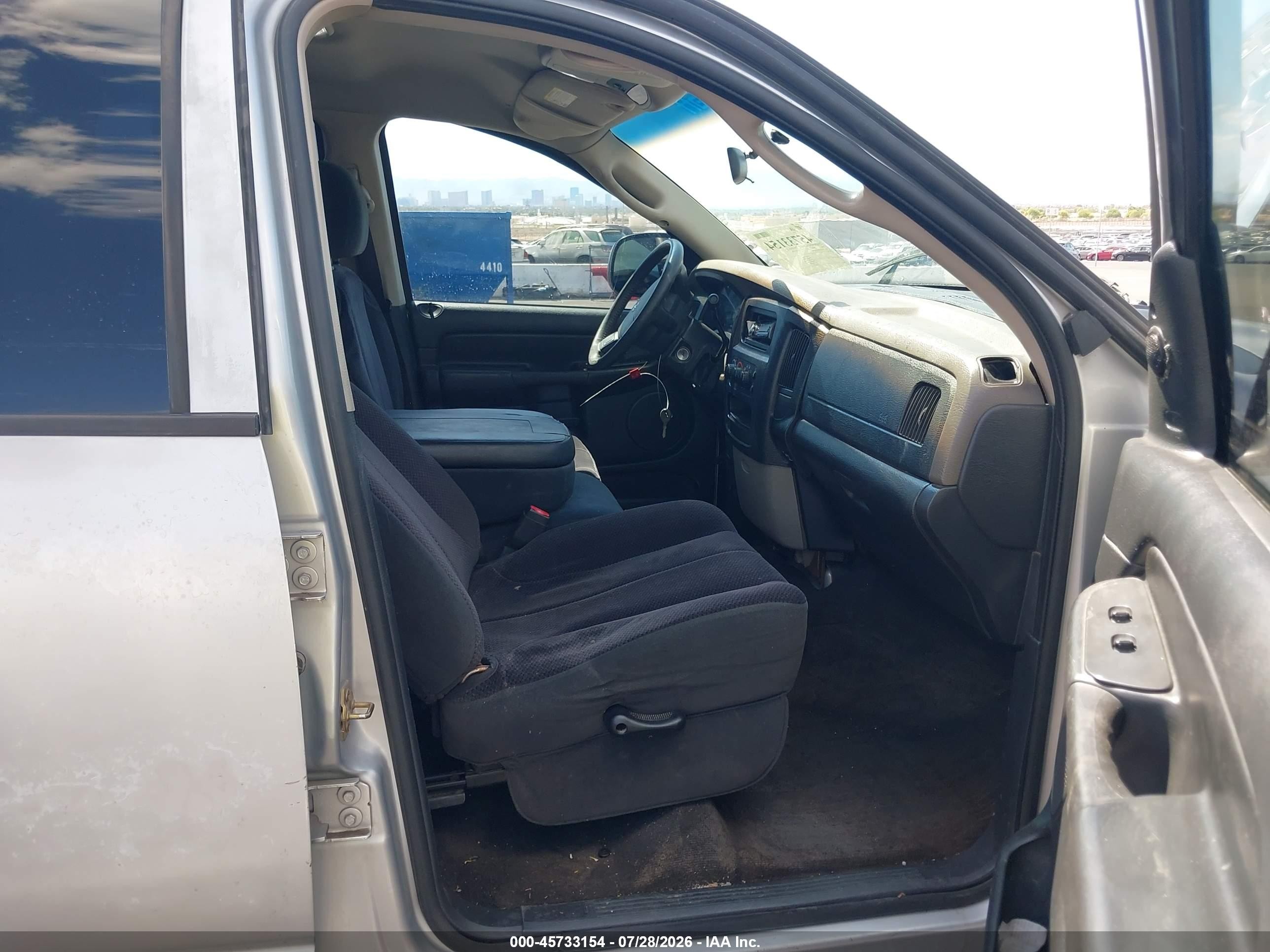 2004 Dodge Ram 1500 Slt/laramie Silver vin: 1D7HA18N44J106690