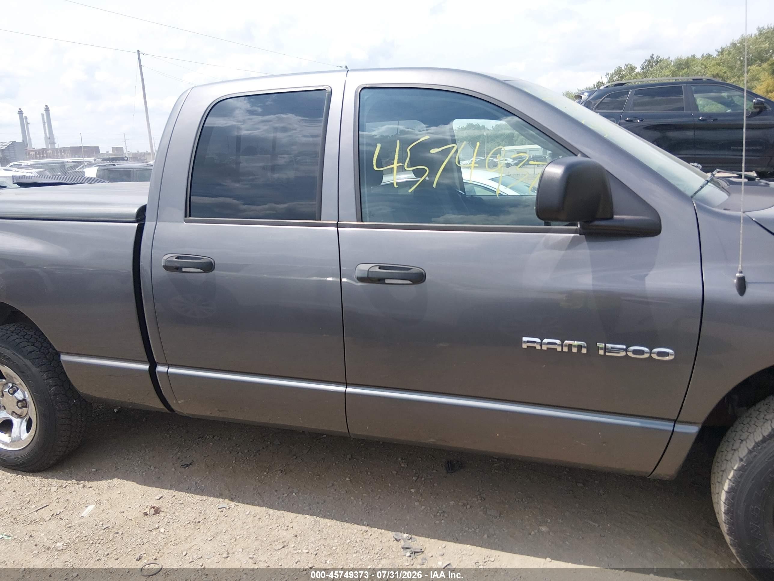 2004 Dodge Ram 1500 Slt/laramie Серый vin: 1D7HA18N44J129032