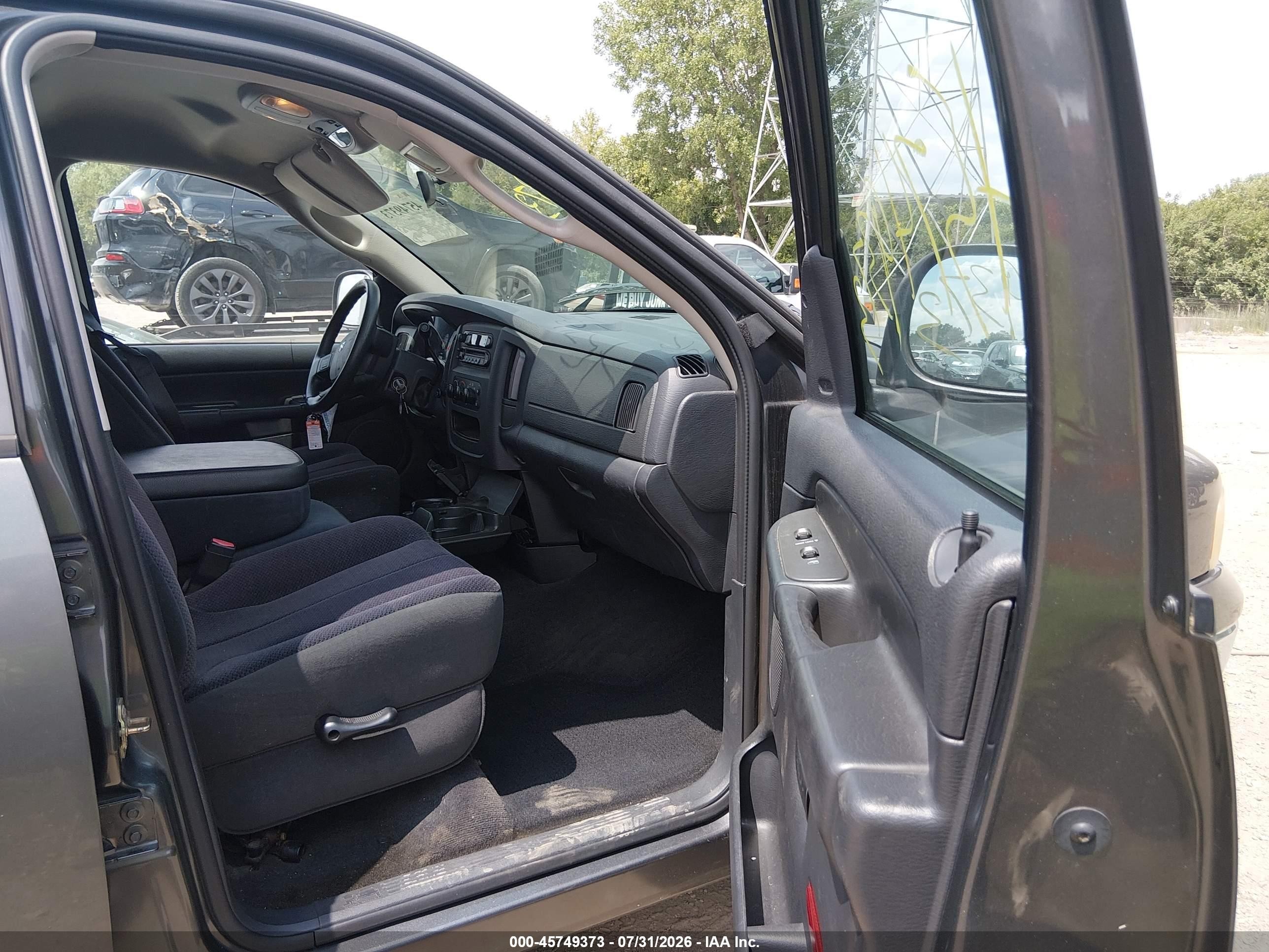 2004 Dodge Ram 1500 Slt/laramie Серый vin: 1D7HA18N44J129032