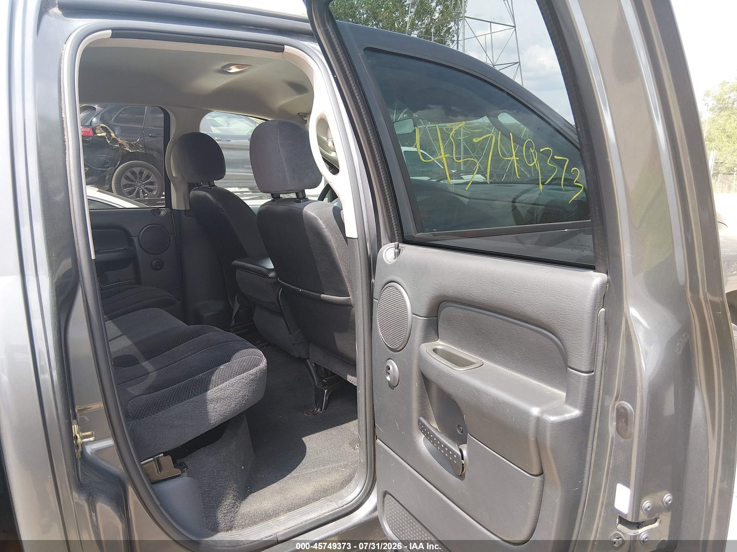 2004 Dodge Ram 1500 Slt/laramie Серый vin: 1D7HA18N44J129032