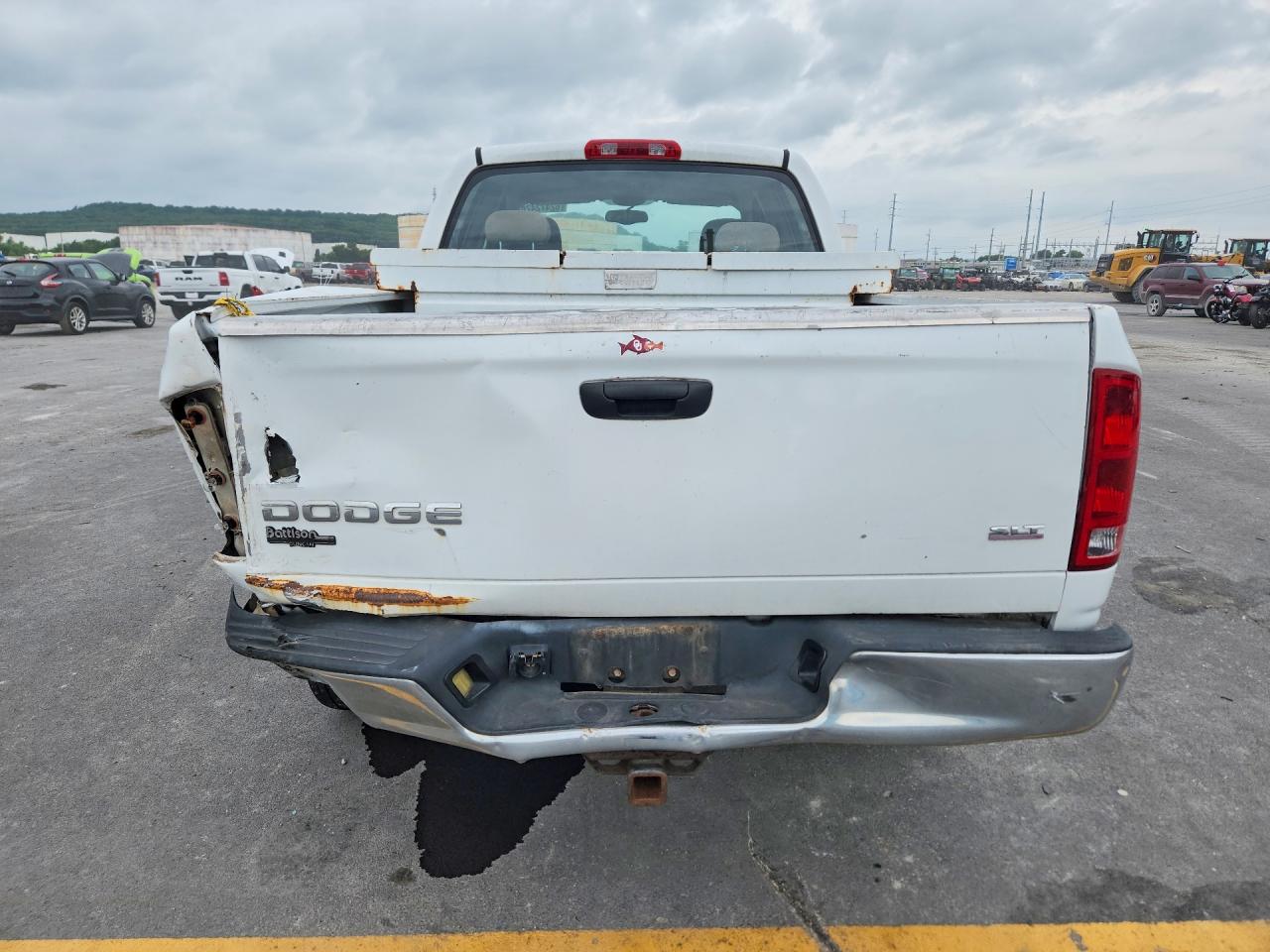 2004 Dodge Ram 1500 St White vin: 1D7HA18N44S581590