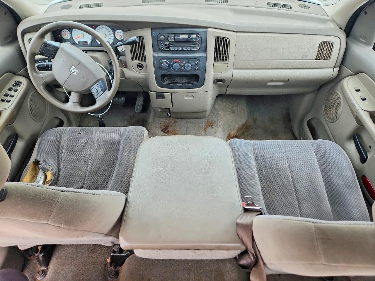 2004 Dodge Ram 1500 St White vin: 1D7HA18N44S581590