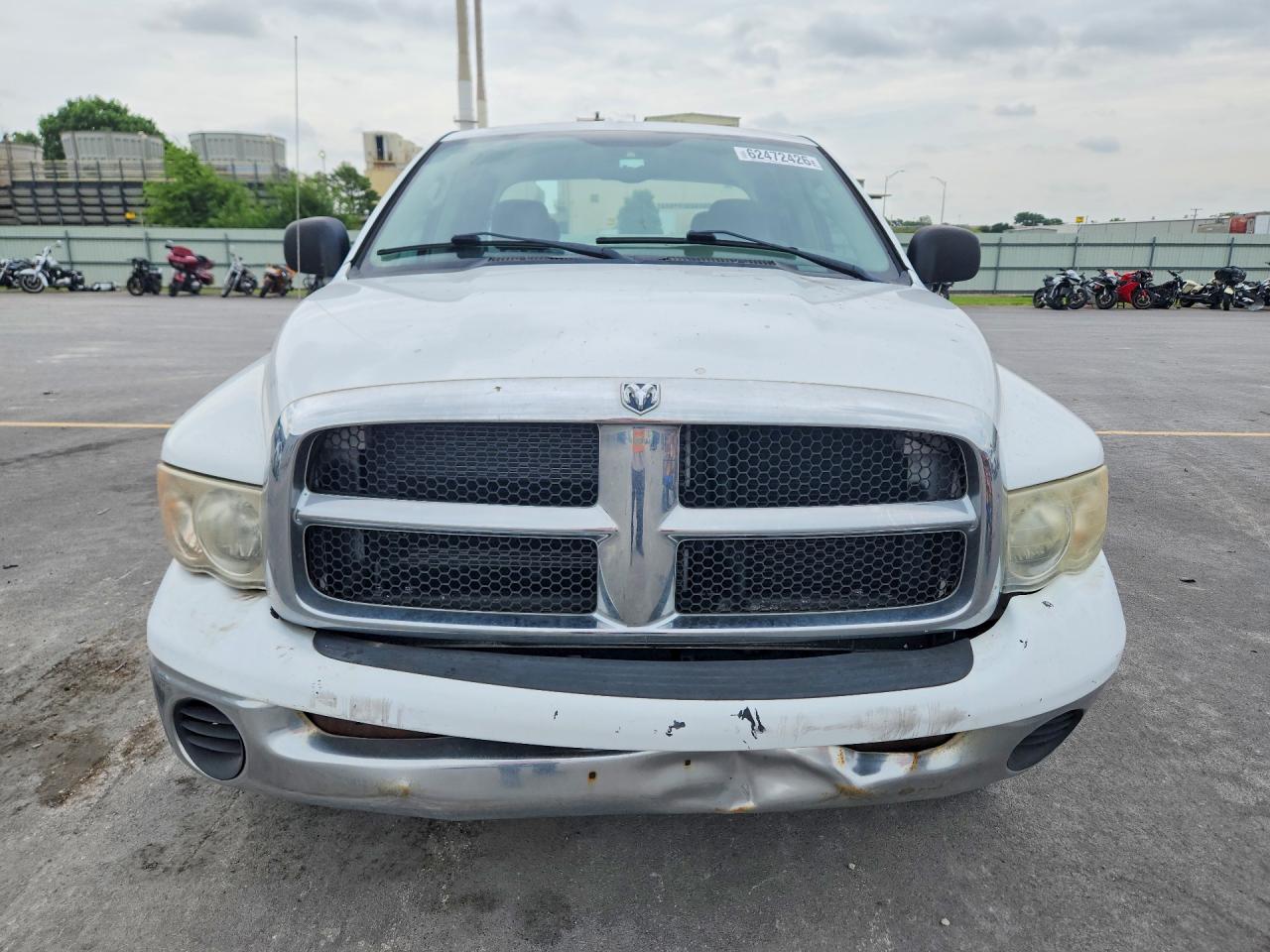 2004 Dodge Ram 1500 St White vin: 1D7HA18N44S581590