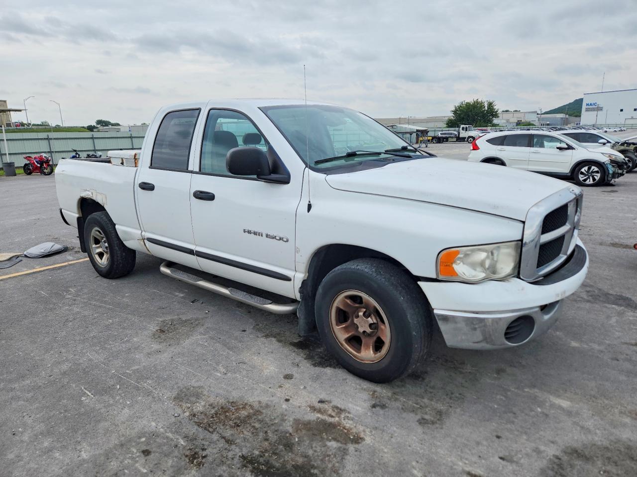 2004 Dodge Ram 1500 St White vin: 1D7HA18N44S581590