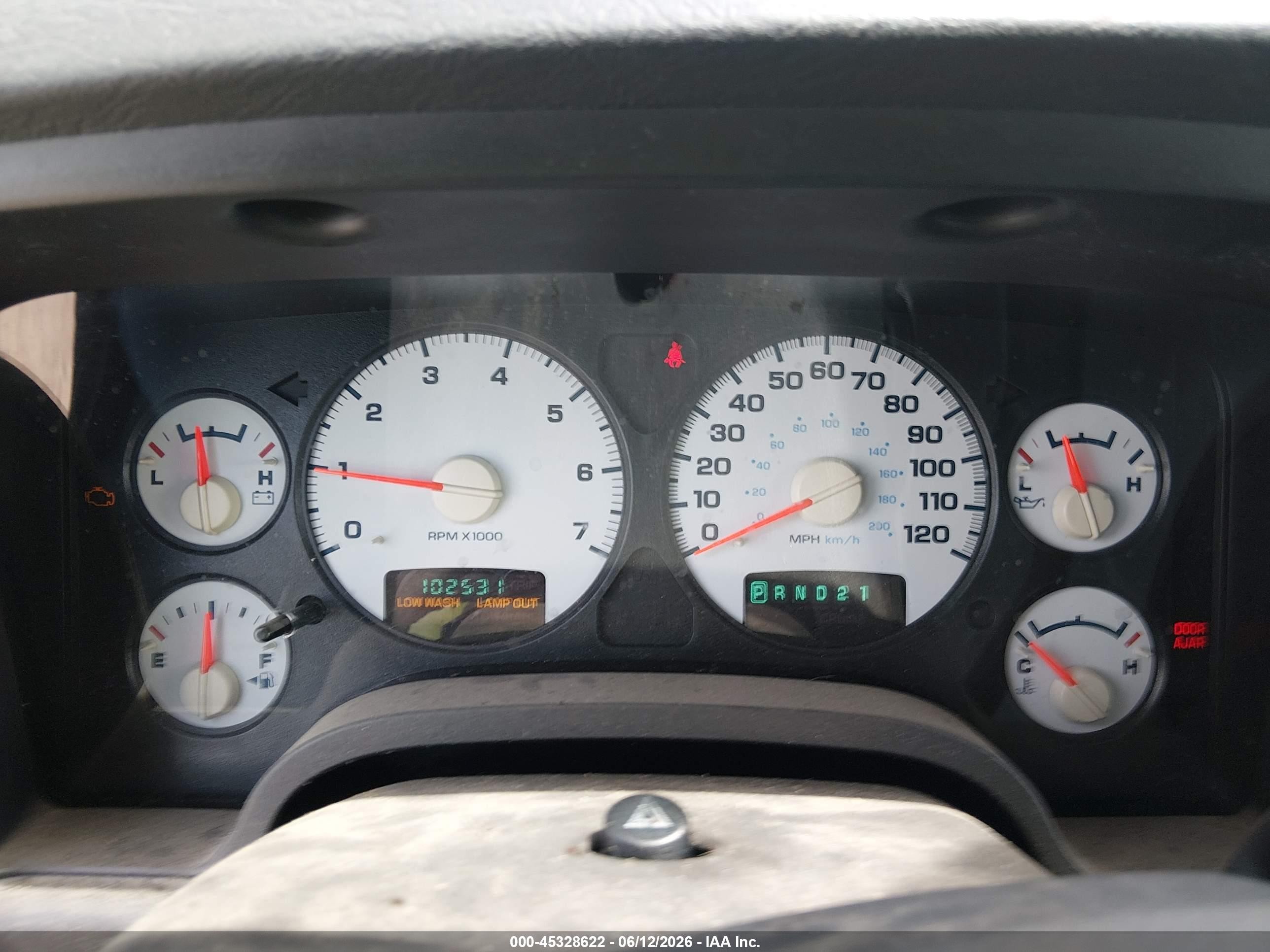 2005 Dodge Ram 1500 Slt/laramie Purple vin: 1D7HA18N45J611016