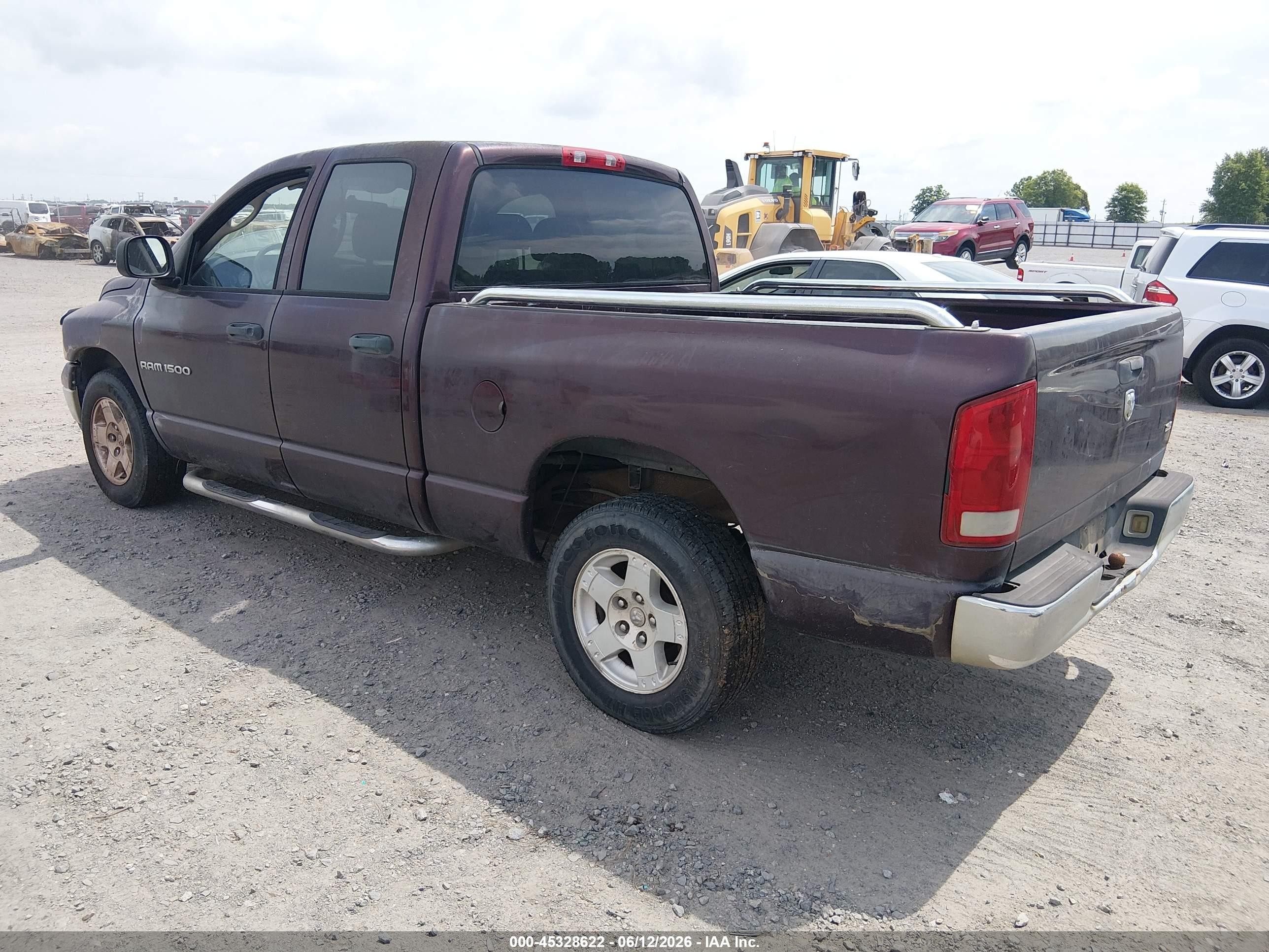 2005 Dodge Ram 1500 Slt/laramie Purple vin: 1D7HA18N45J611016