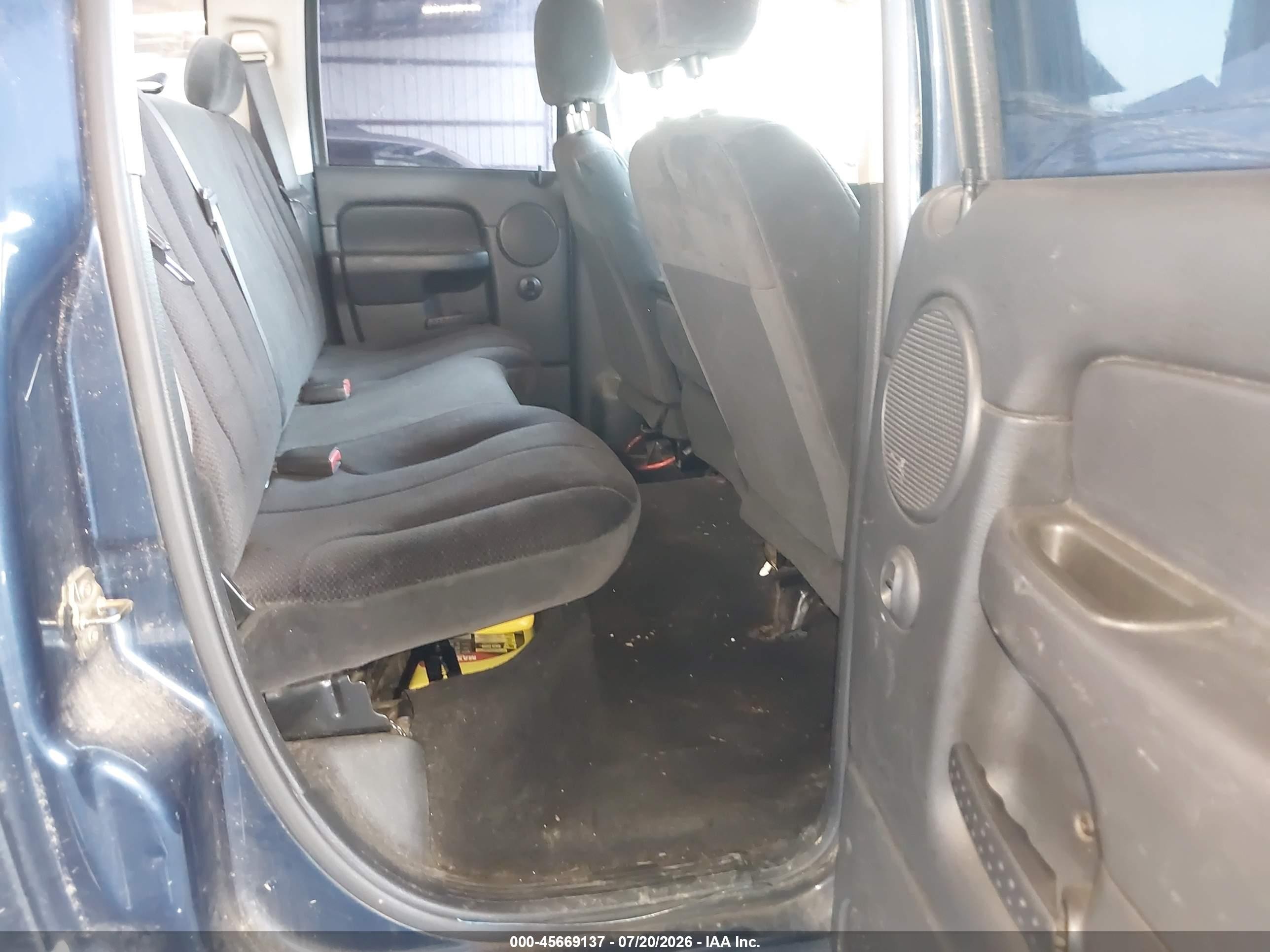 2005 Dodge Ram 1500 Slt/laramie Синий vin: 1D7HA18N45J633629