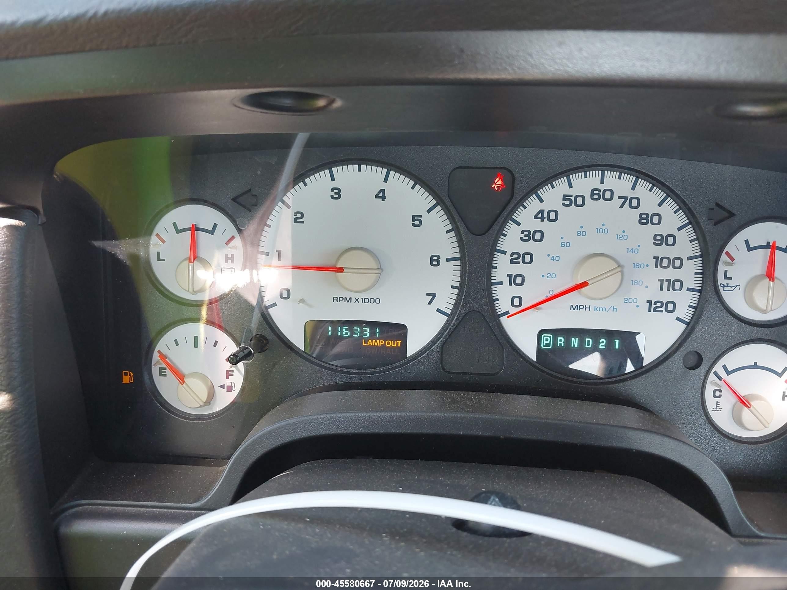 2005 Dodge Ram 1500 Slt/laramie Red vin: 1D7HA18N45S282120