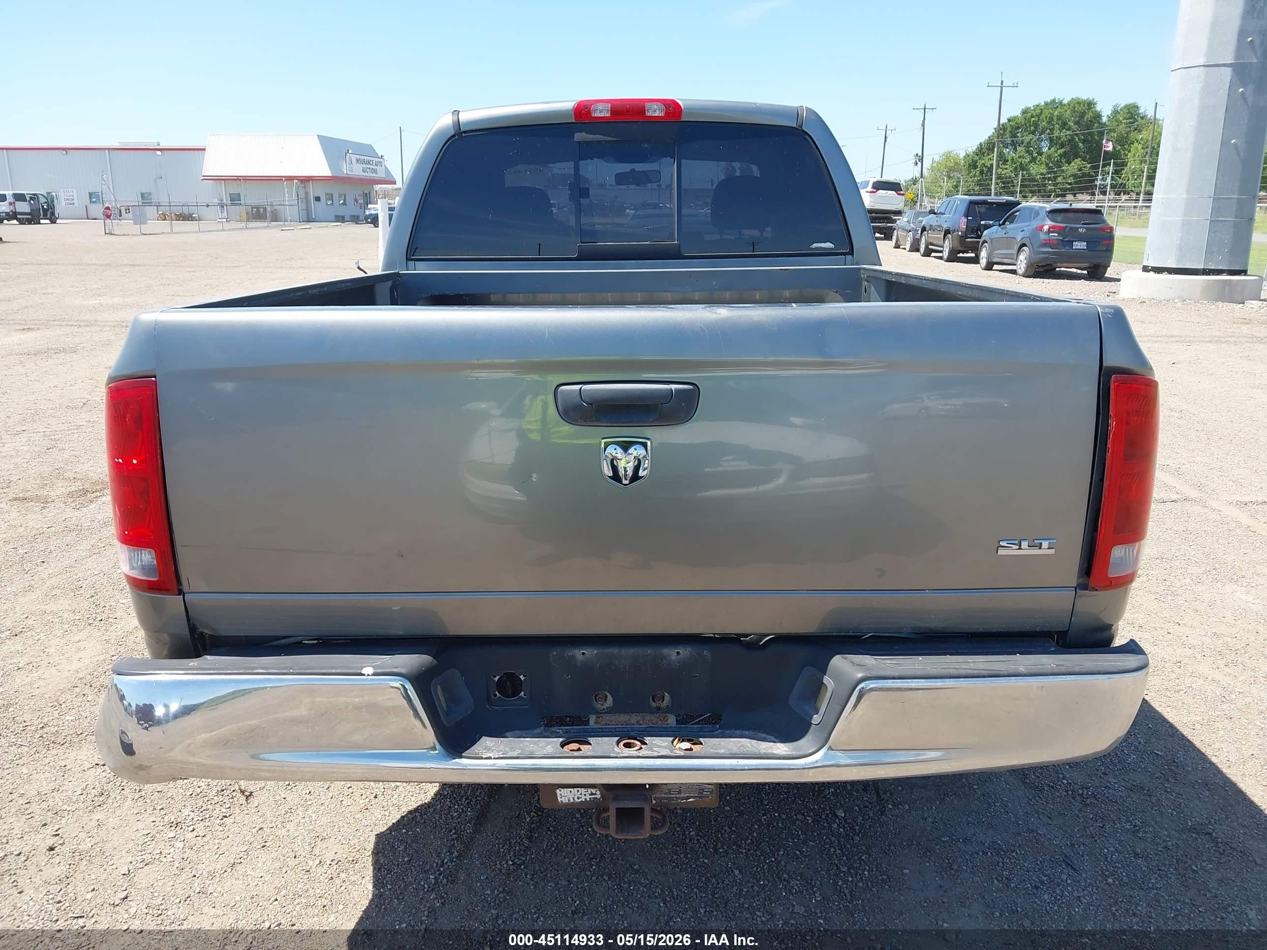 2005 Dodge Ram 1500 Slt/laramie Gray vin: 1D7HA18N45S358127