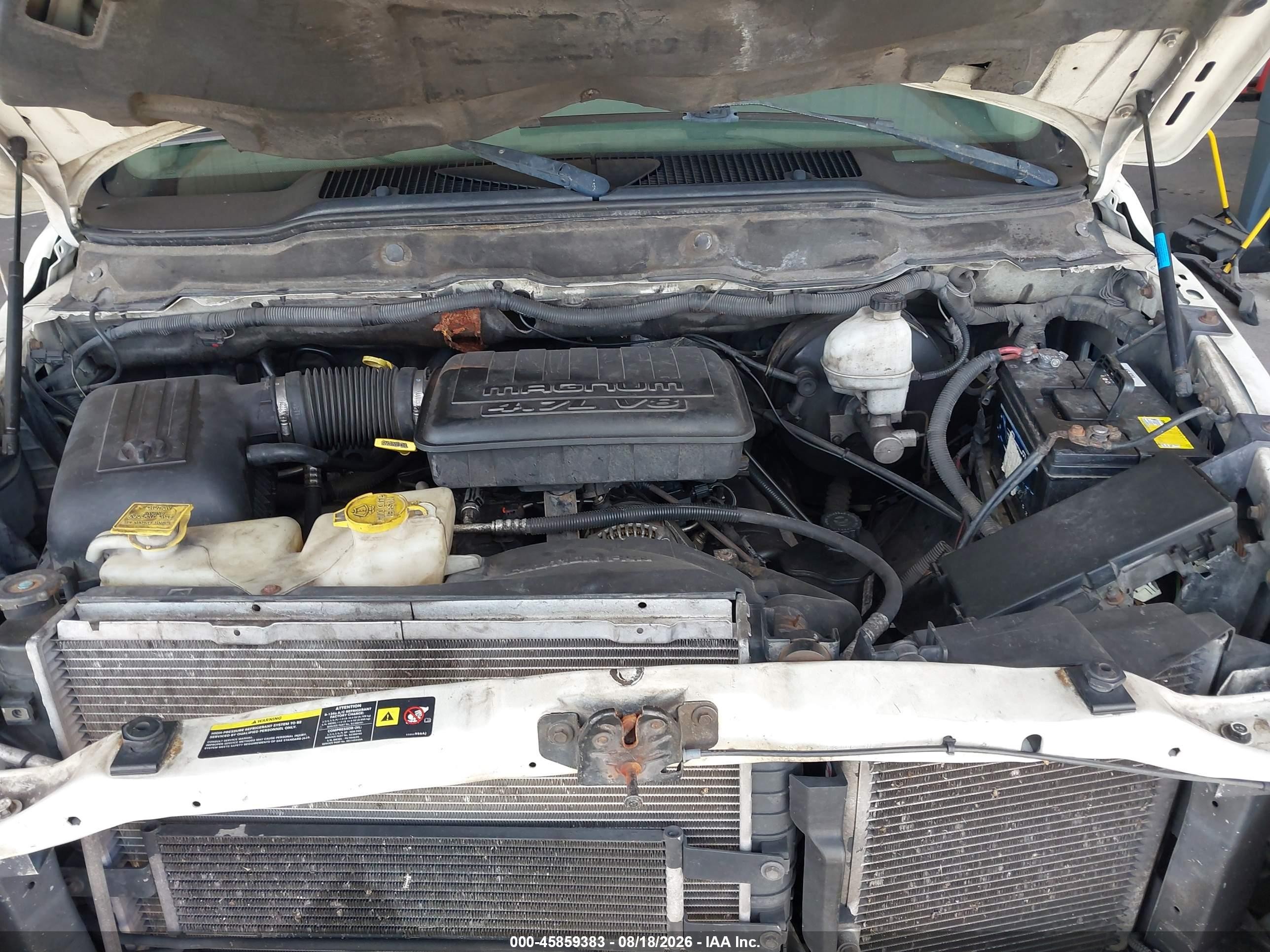2006 Dodge Ram 1500 Slt White vin: 1D7HA18N46J201513
