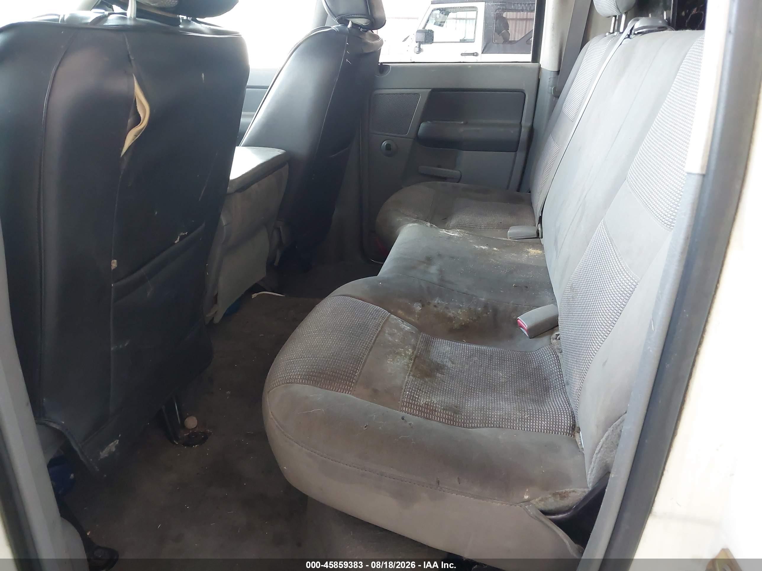 2006 Dodge Ram 1500 Slt White vin: 1D7HA18N46J201513