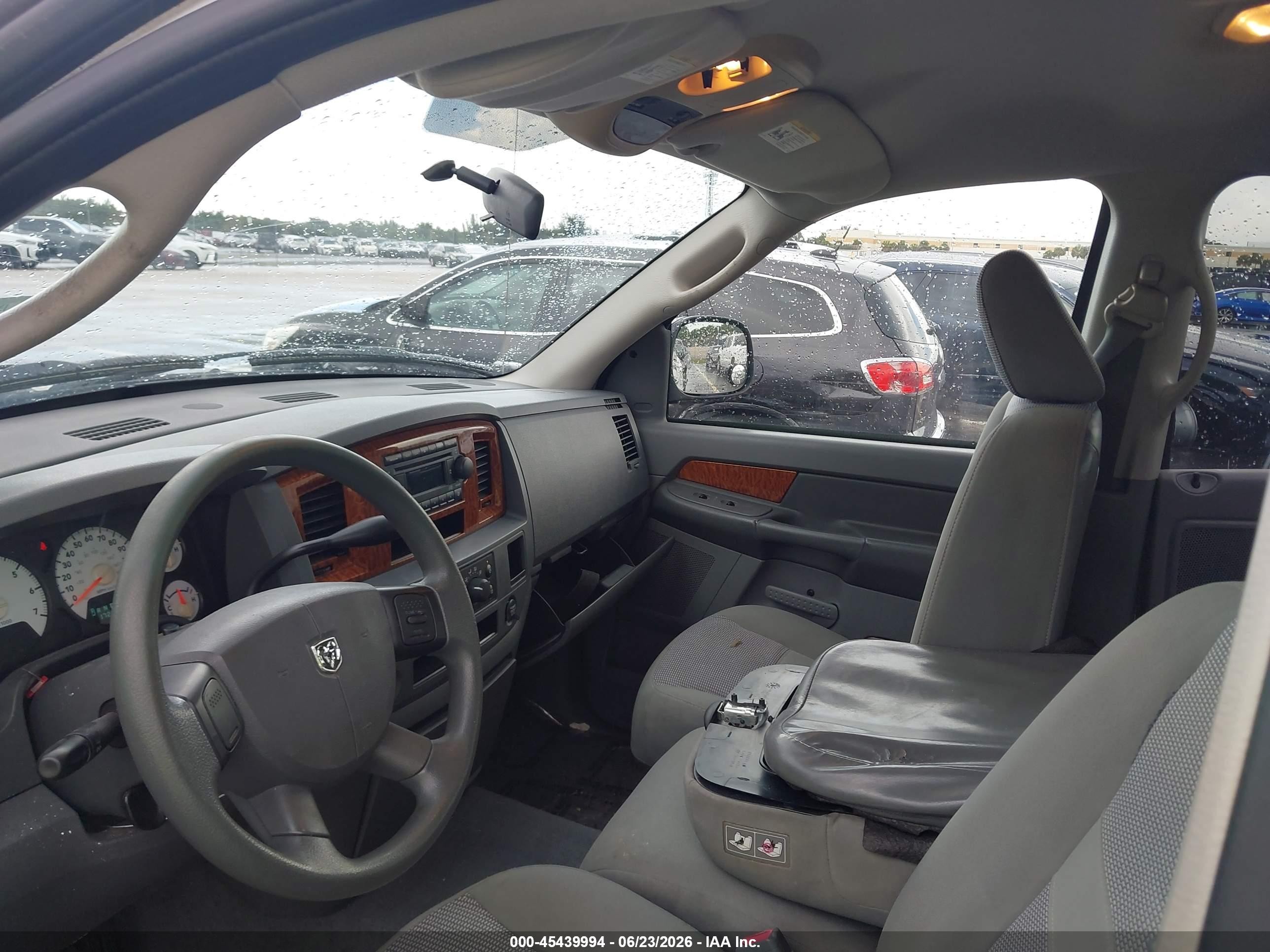 2006 Dodge Ram 1500 Slt White vin: 1D7HA18N46S594410
