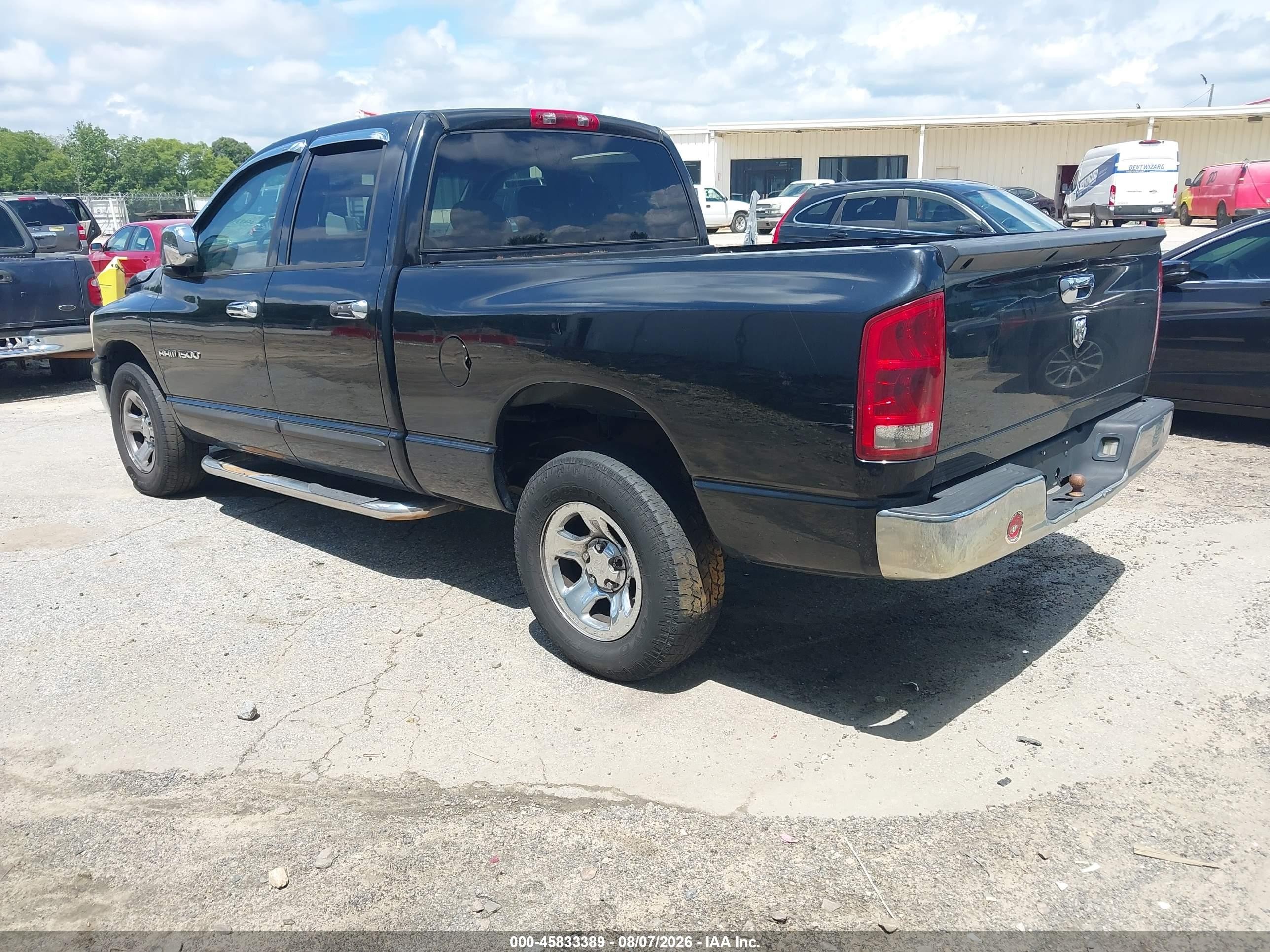 2006 Dodge Ram 1500 St Black vin: 1D7HA18N46S638888