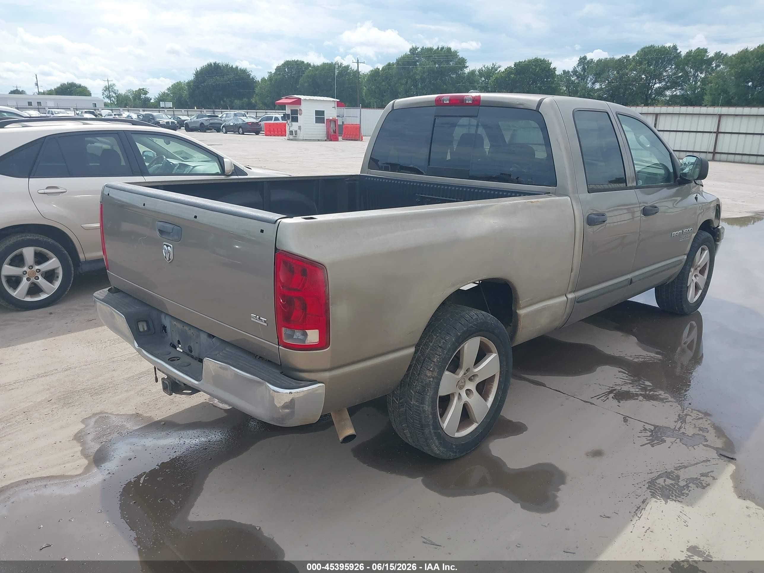 2006 Dodge Ram 1500 Slt Tan vin: 1D7HA18N46S688206