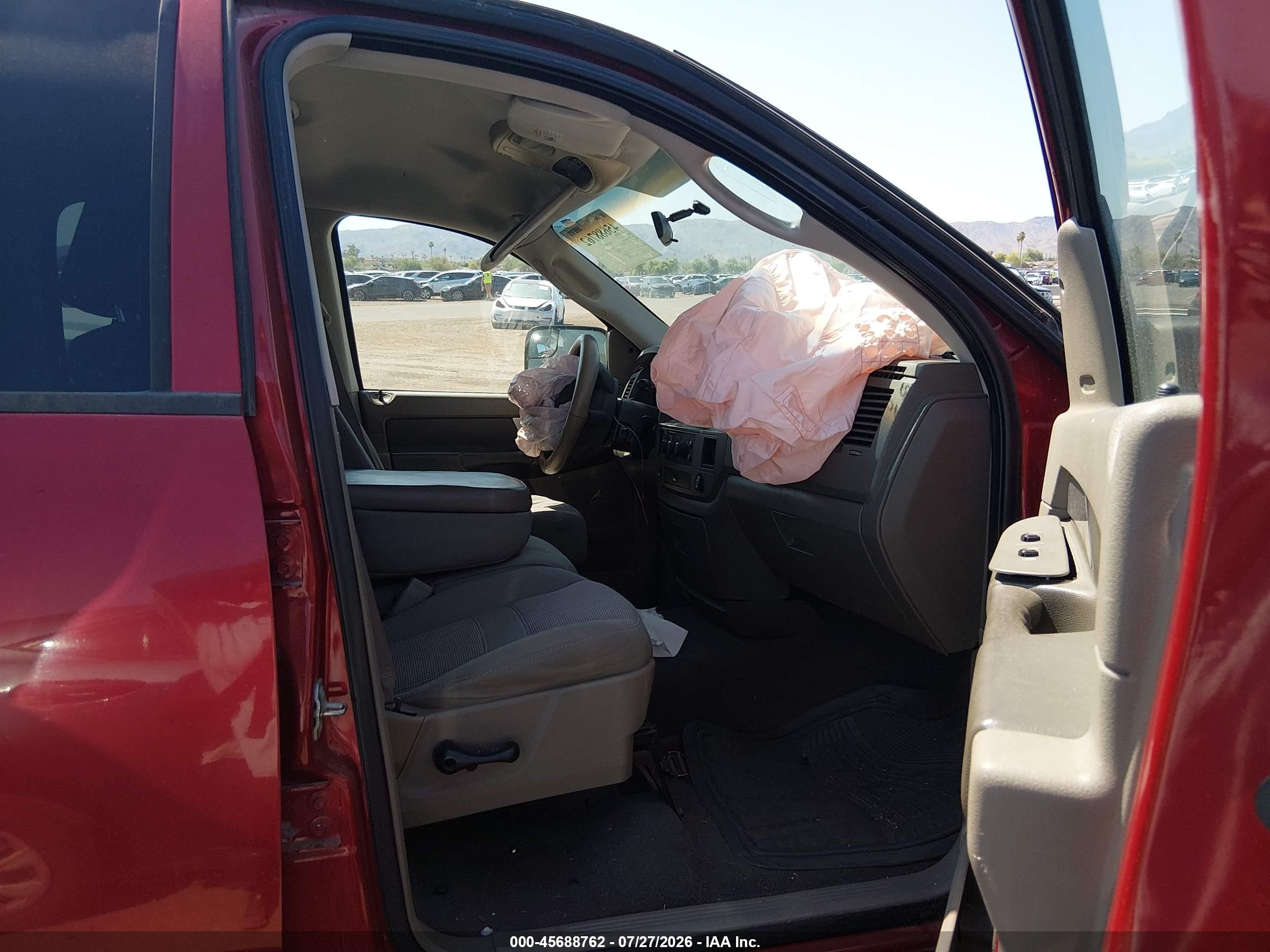 2008 Dodge Ram 1500 Slt Бордовый vin: 1D7HA18N48J140201