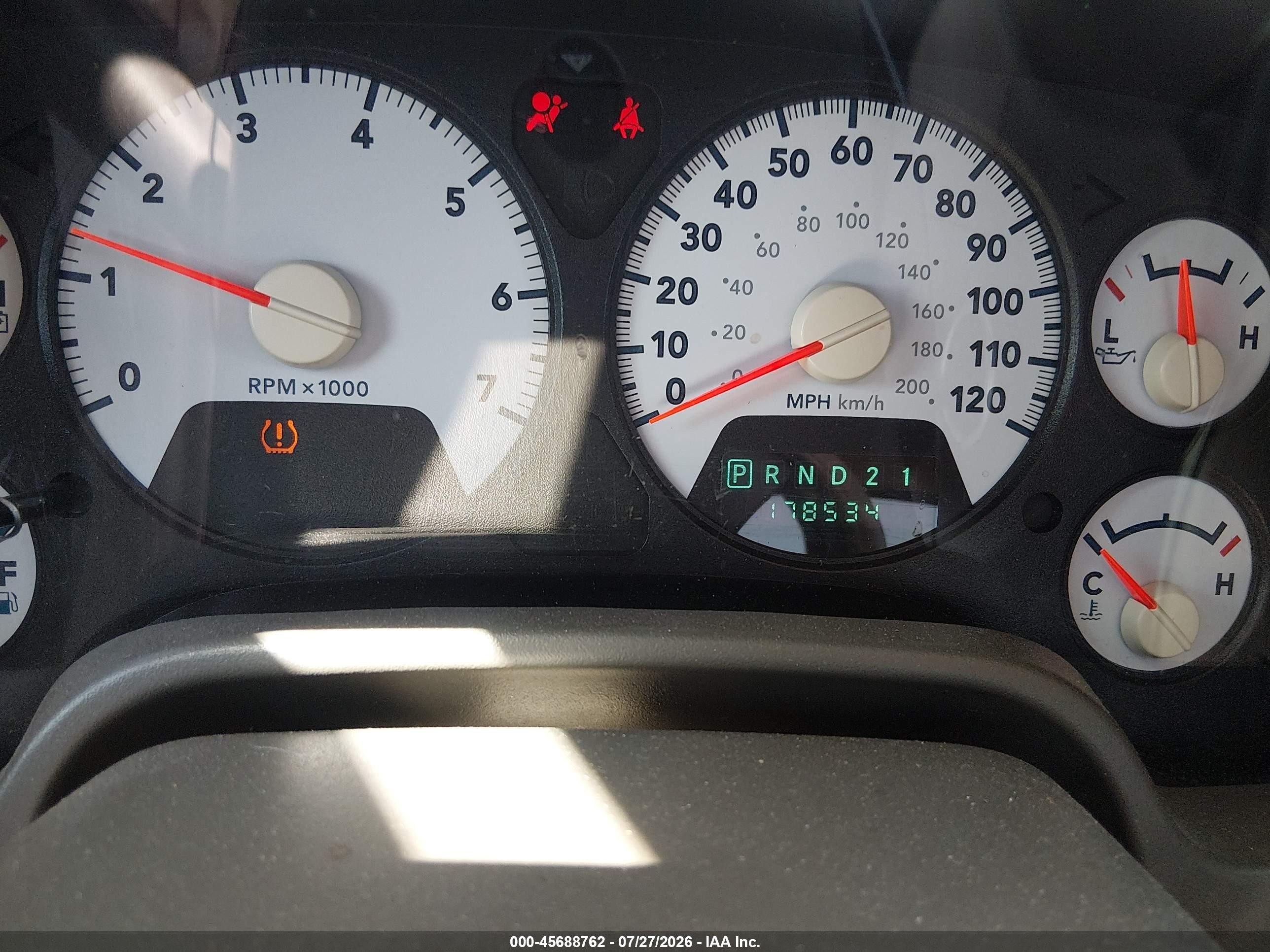 2008 Dodge Ram 1500 Slt Бордовый vin: 1D7HA18N48J140201