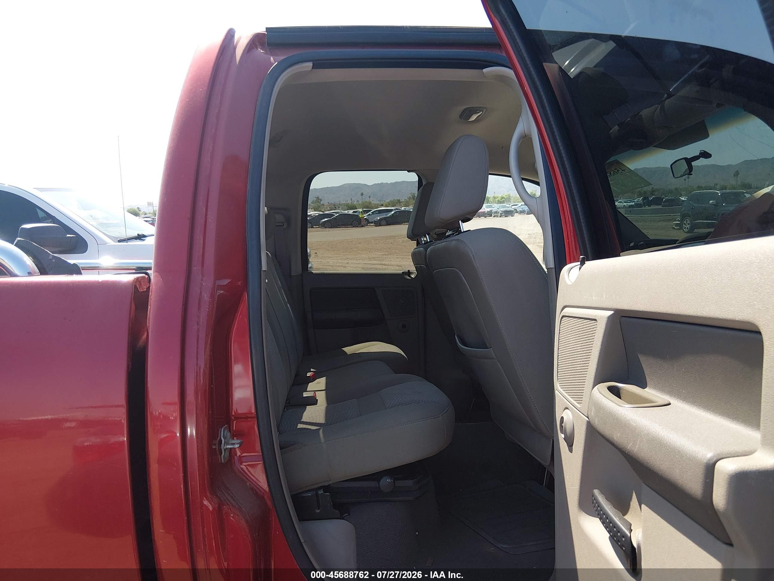 2008 Dodge Ram 1500 Slt Бордовый vin: 1D7HA18N48J140201