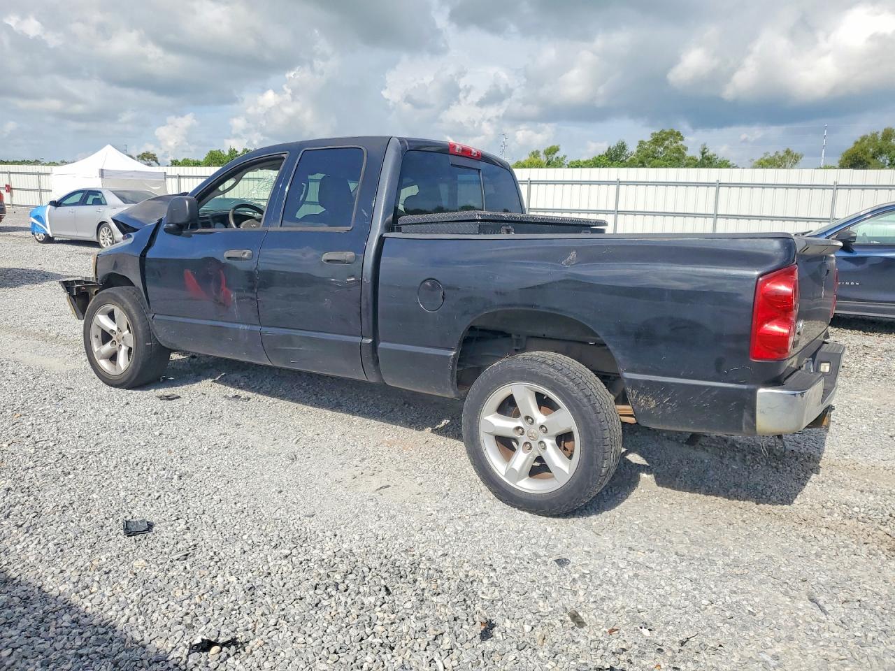 2008 Dodge Ram 1500 St/slt Black vin: 1D7HA18N48J180150