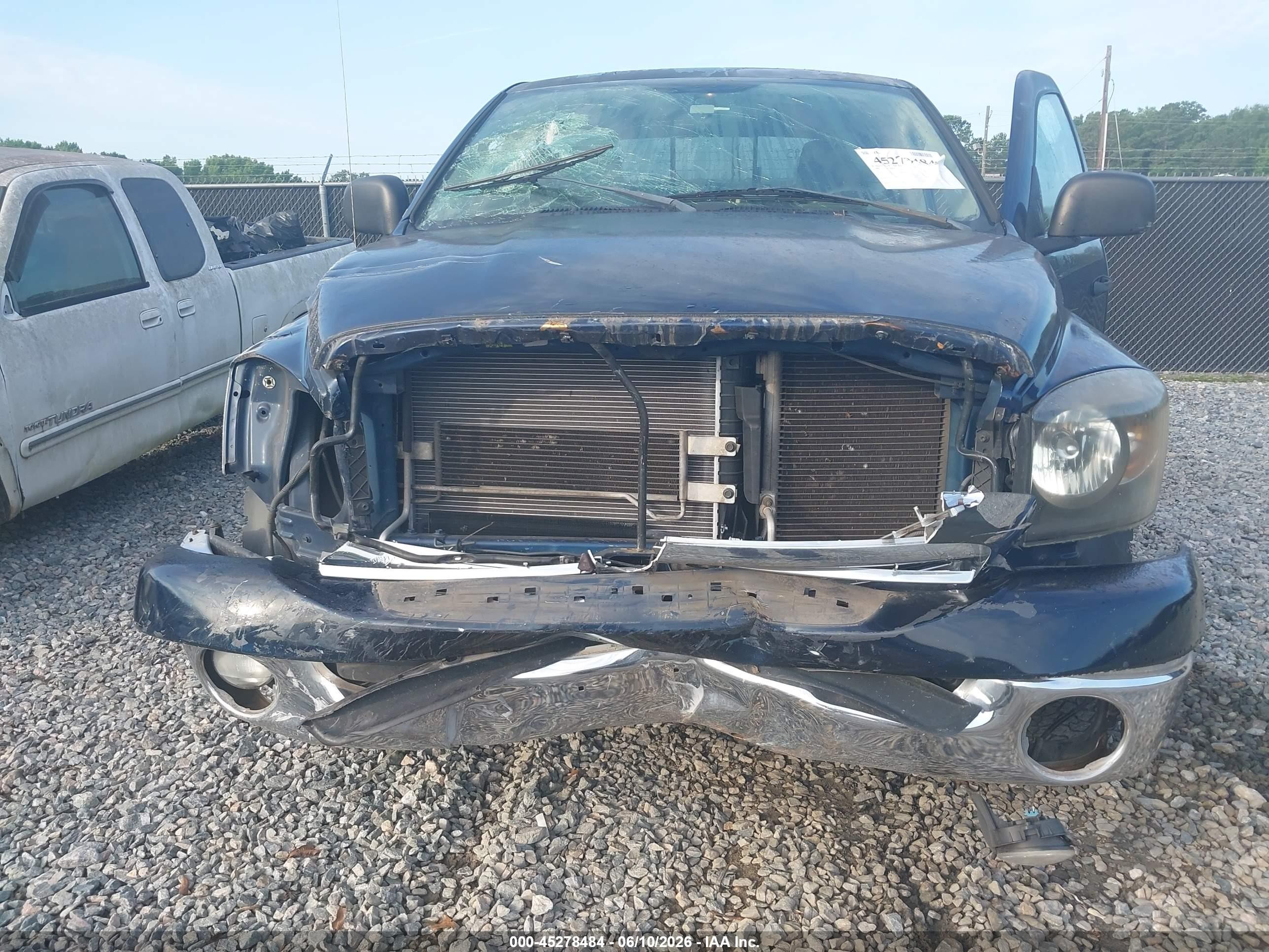 2008 Dodge Ram 1500 St/slt Blue vin: 1D7HA18N48J185686