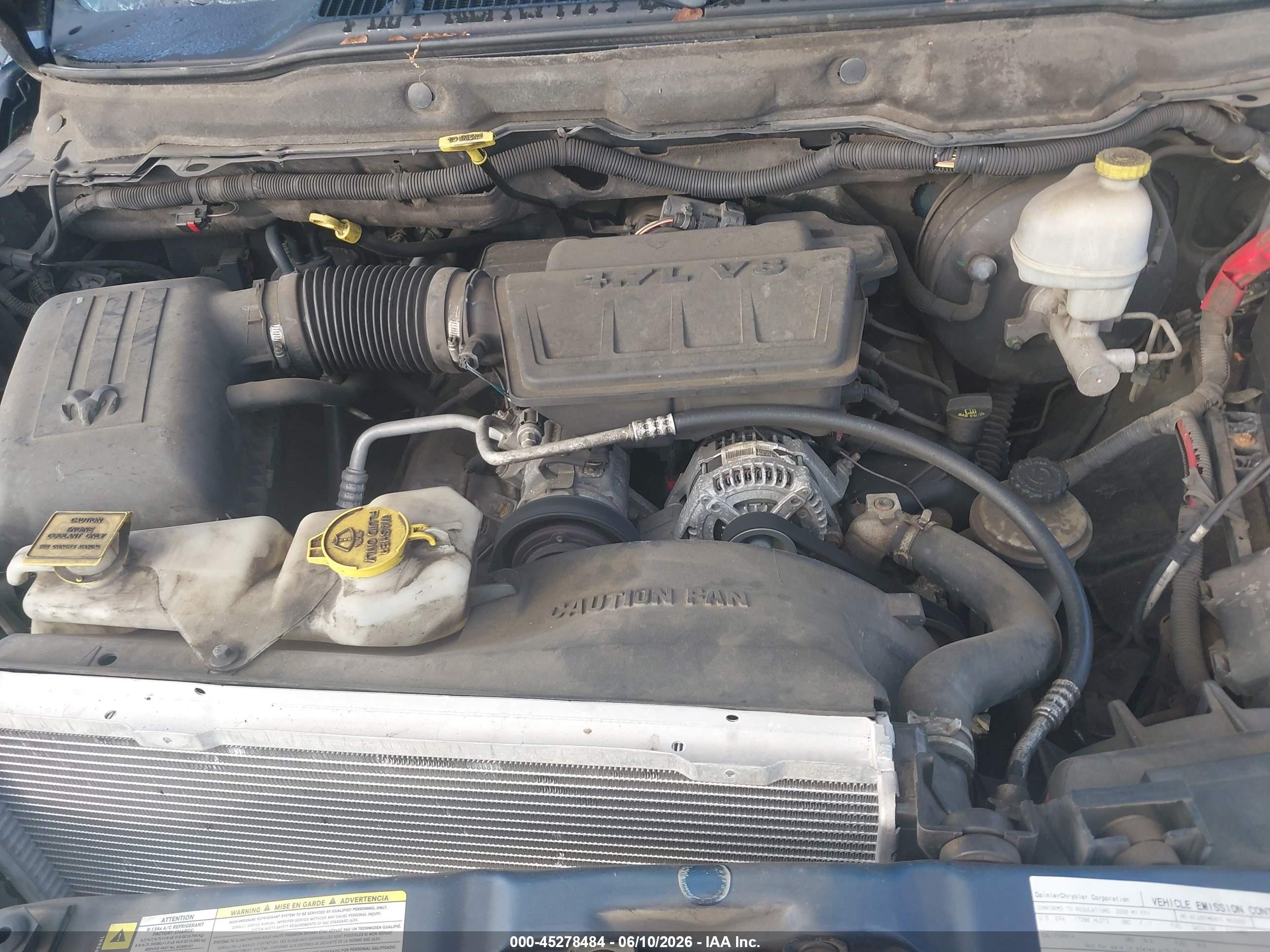 2008 Dodge Ram 1500 St/slt Blue vin: 1D7HA18N48J185686
