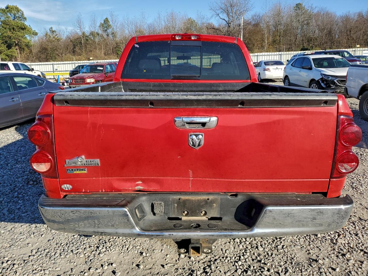 2008 Dodge Ram 1500 St Красный vin: 1D7HA18N48S523453