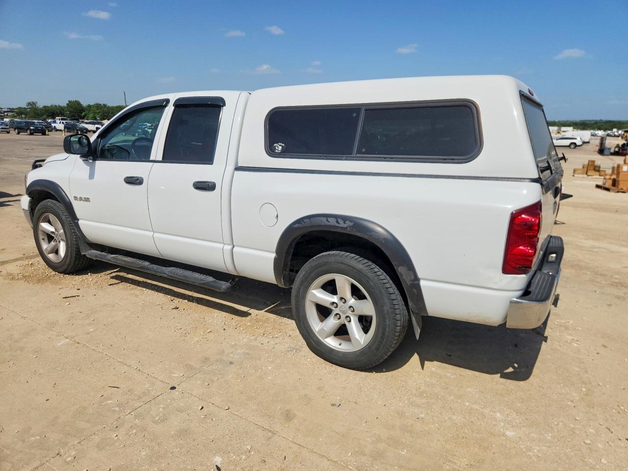 2008 Dodge Ram 1500 St White vin: 1D7HA18N48S537501