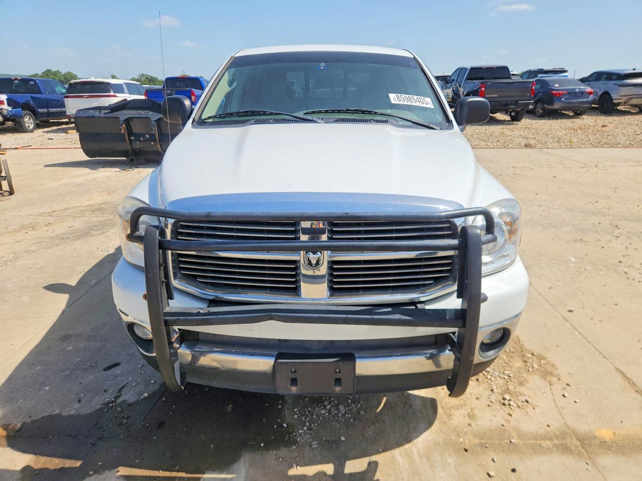 2008 Dodge Ram 1500 St White vin: 1D7HA18N48S537501