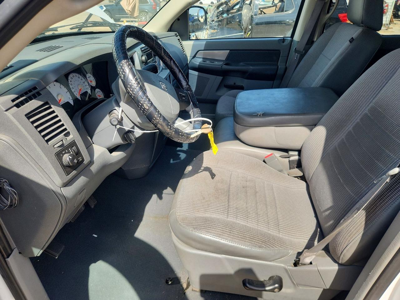2008 Dodge Ram 1500 St White vin: 1D7HA18N48S537501
