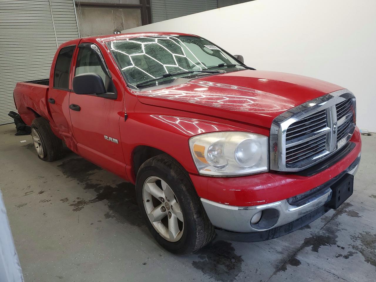 2008 Dodge Ram 1500 St Red vin: 1D7HA18N48S537692