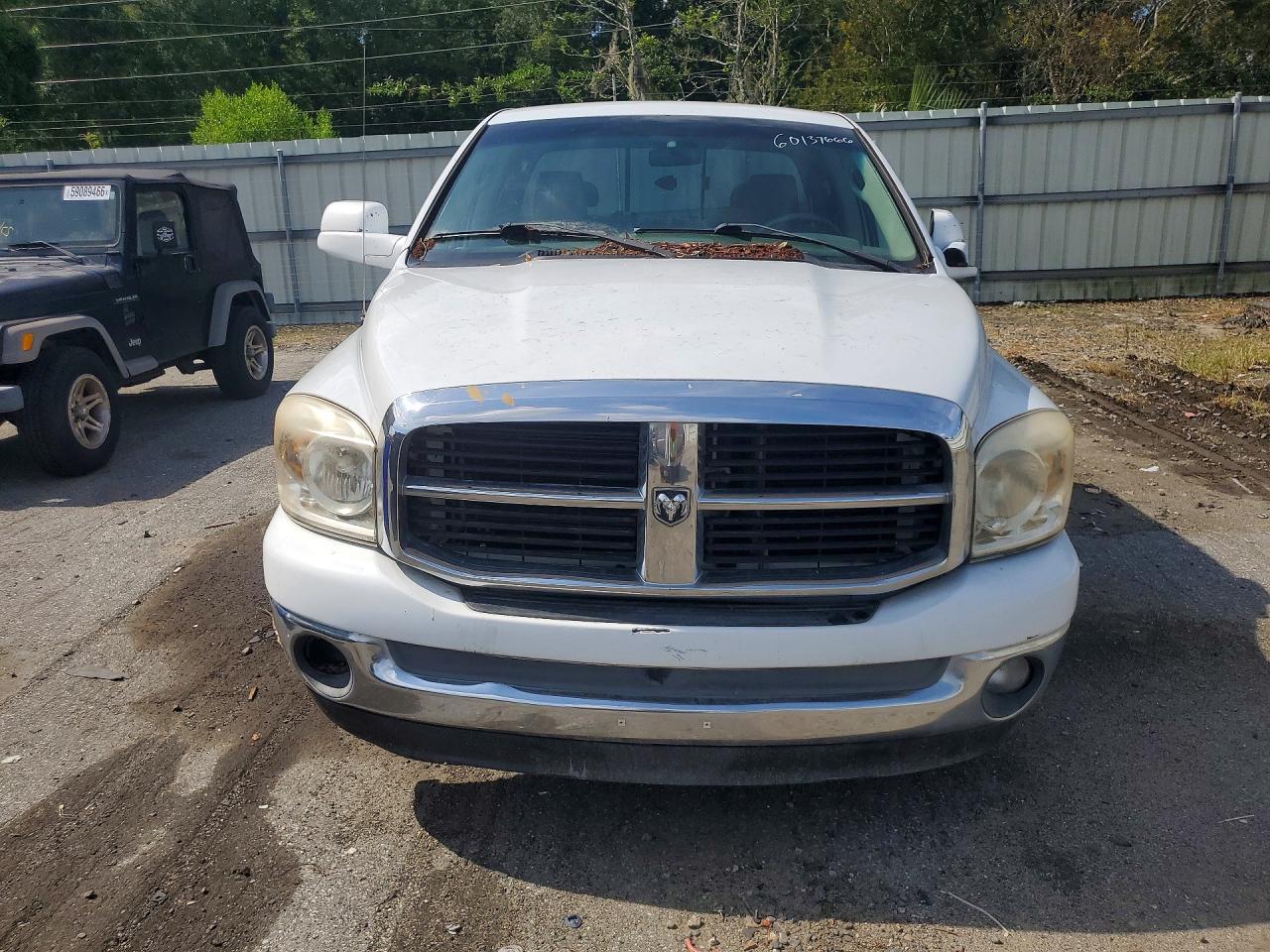 2008 Dodge Ram 1500 St White vin: 1D7HA18N48S563354