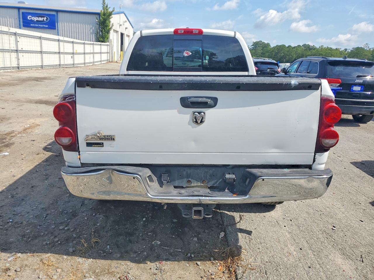 2008 Dodge Ram 1500 St White vin: 1D7HA18N48S563354