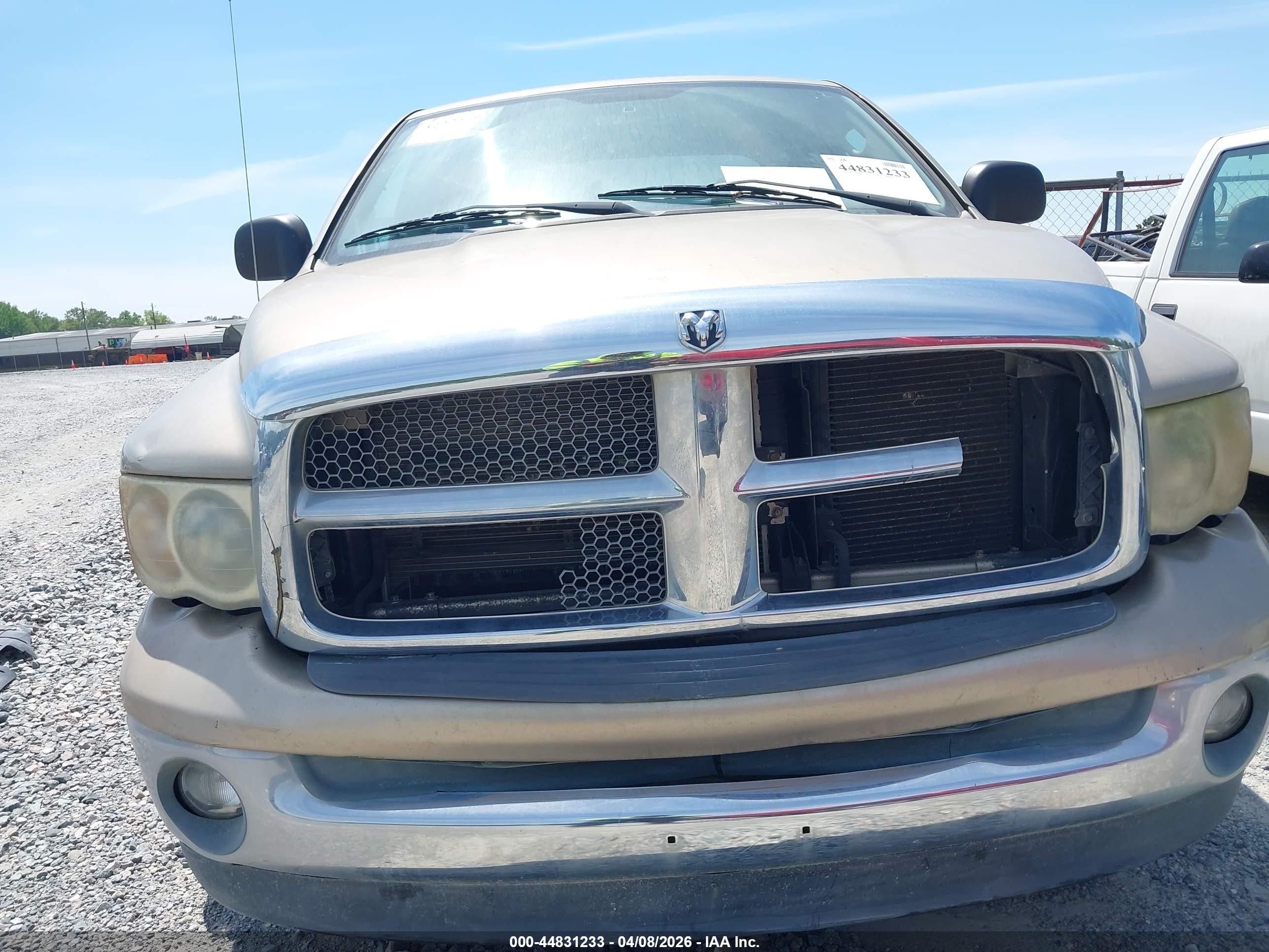 2003 Dodge Ram 1500 Slt/laramie/st Beige vin: 1D7HA18N53S165062