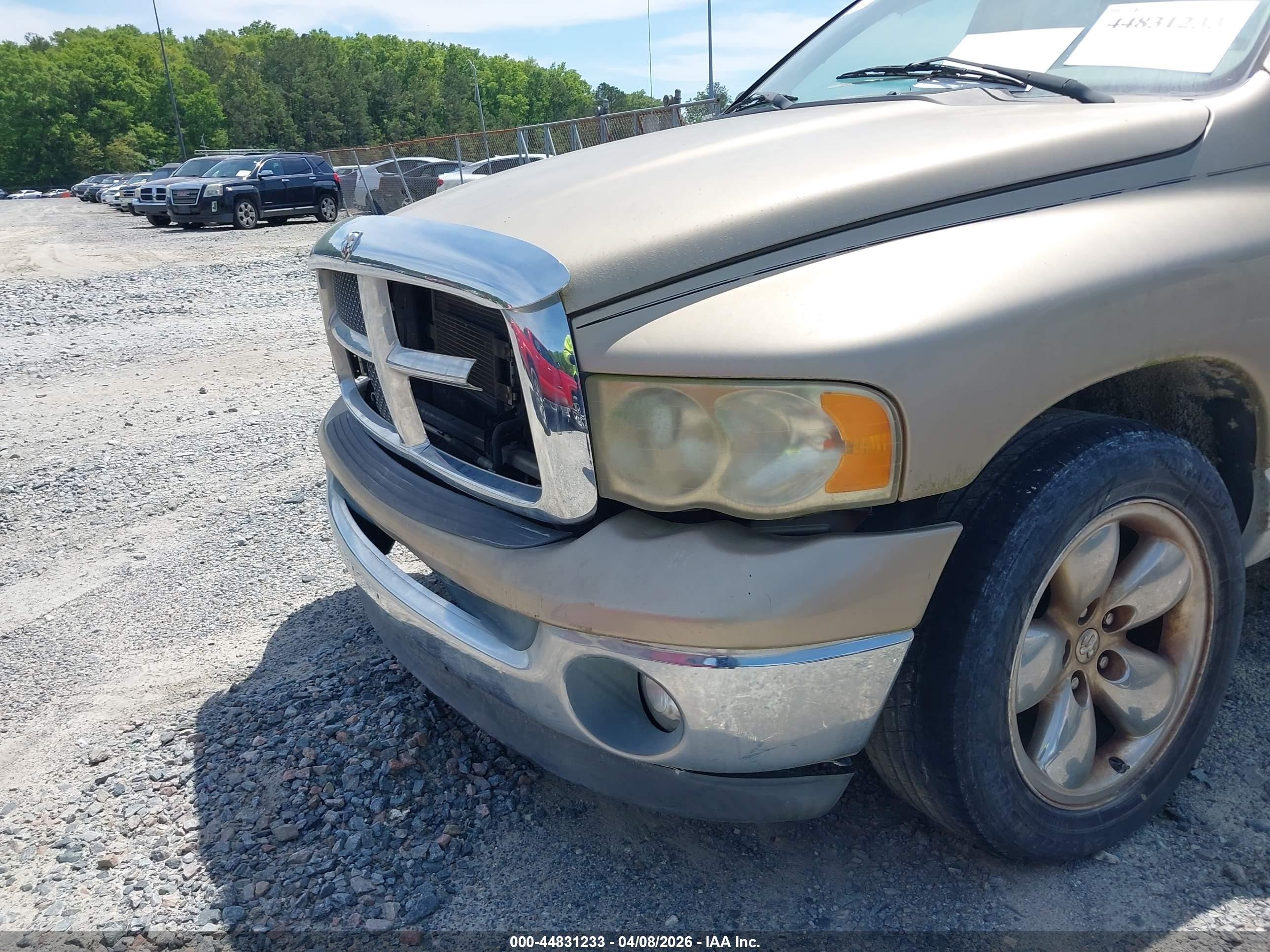 2003 Dodge Ram 1500 Slt/laramie/st Beige vin: 1D7HA18N53S165062