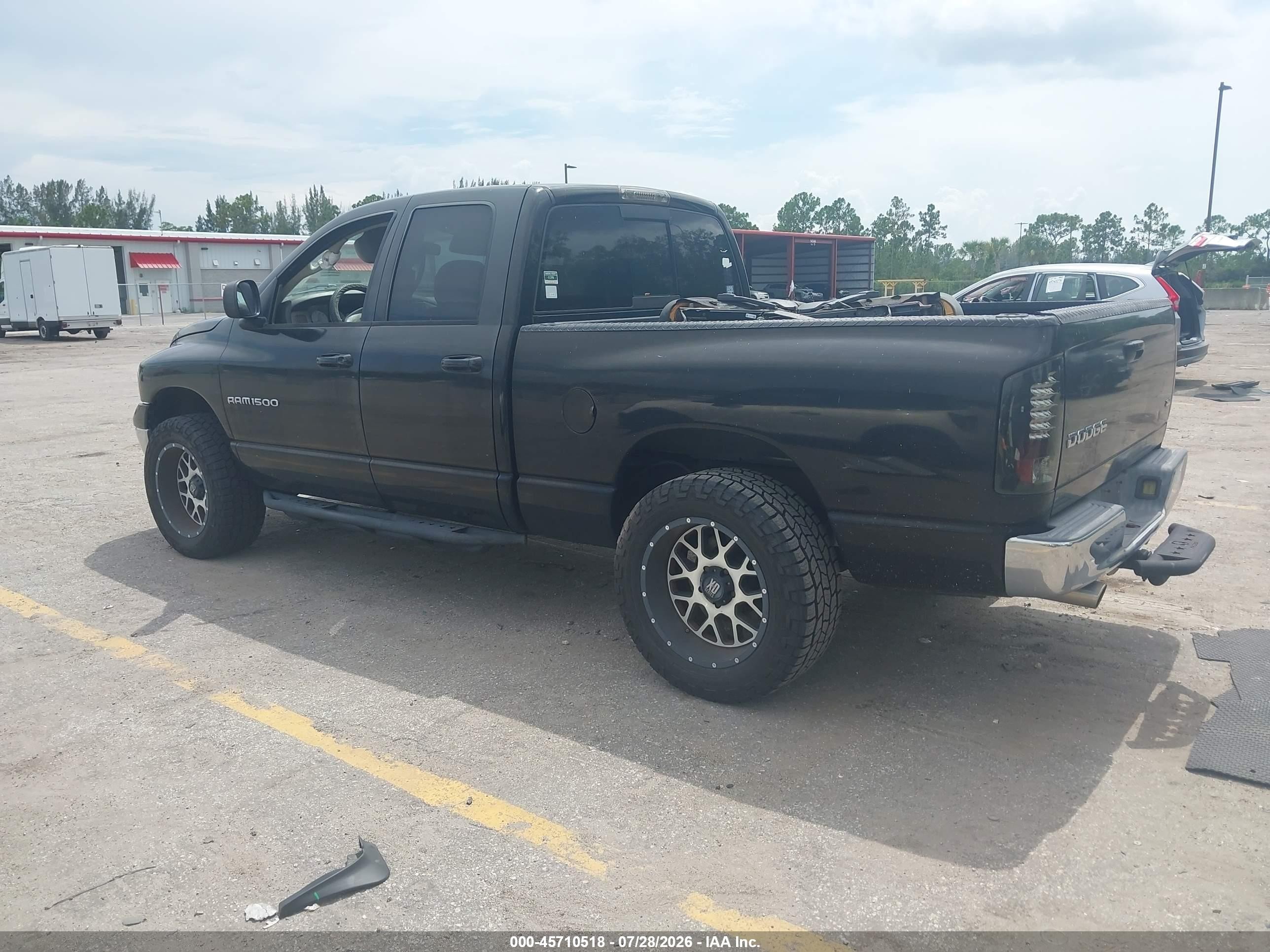 2003 Dodge Ram 1500 Slt/laramie/st Black vin: 1D7HA18N53S286321